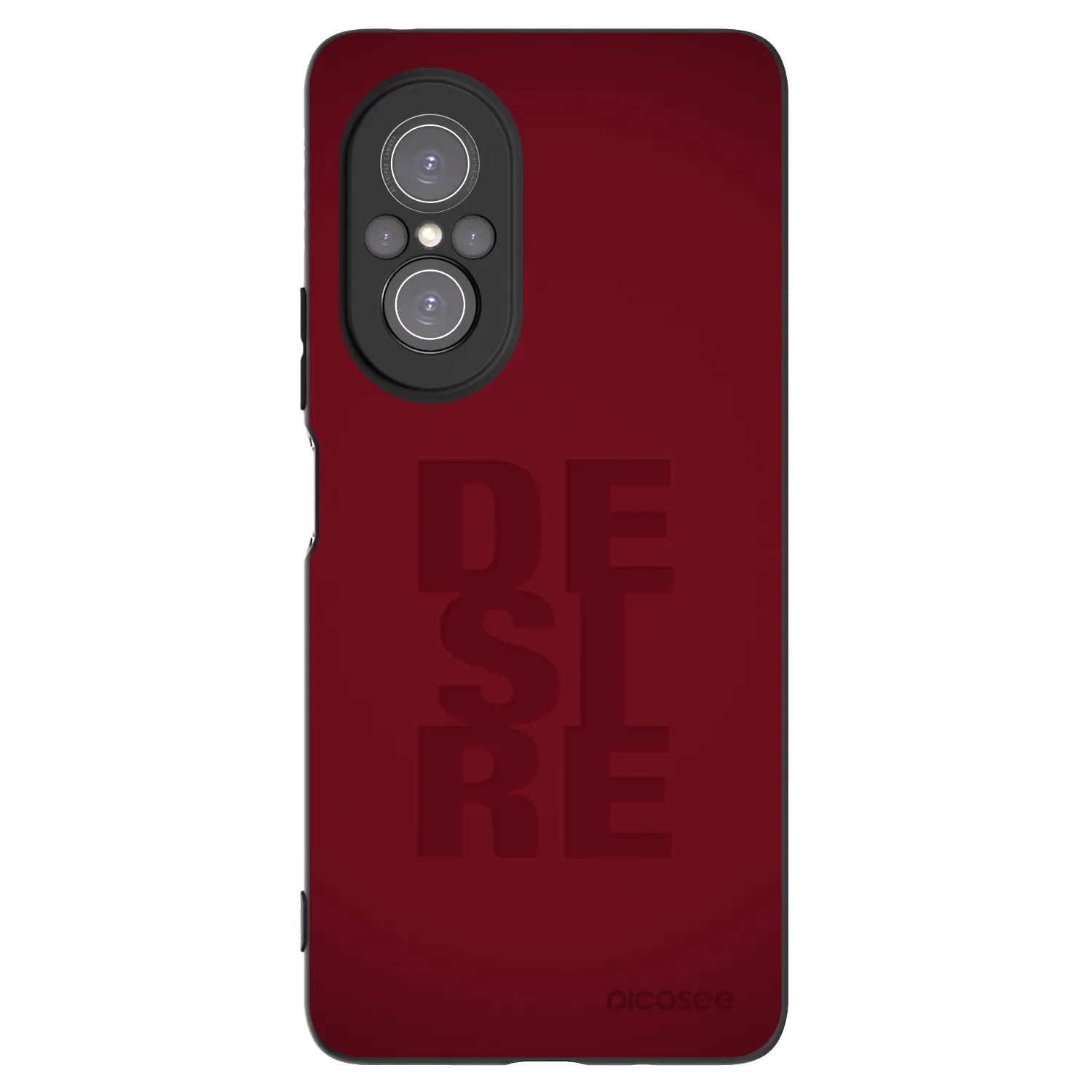 Picasee silikonowe czarne etui na Huawei Nova 9 SE - Desire