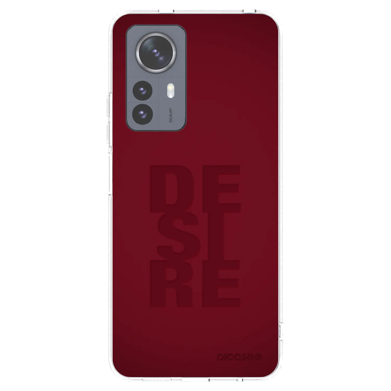 Picasee silikonowe przeźroczyste etui na Xiaomi 12 Pro - Desire