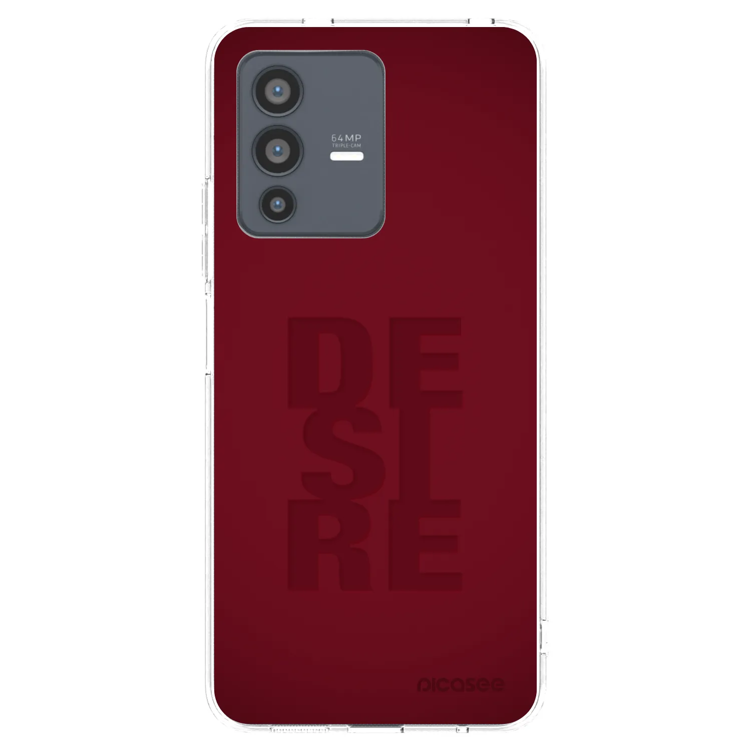 Picasee silikonowe przeźroczyste etui na Vivo V23 5G - Desire