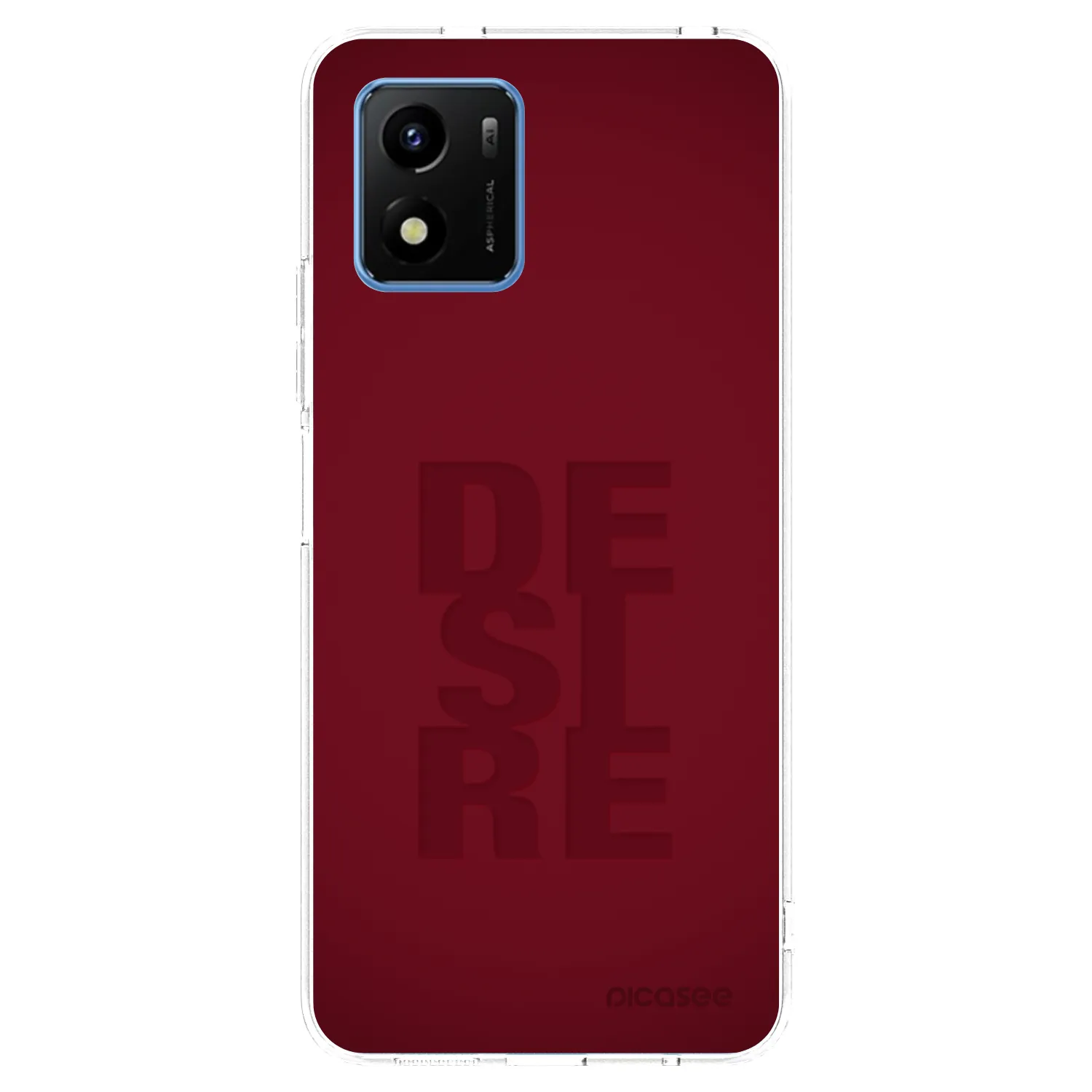 Picasee silikonowe przeźroczyste etui na Vivo Y01 - Desire