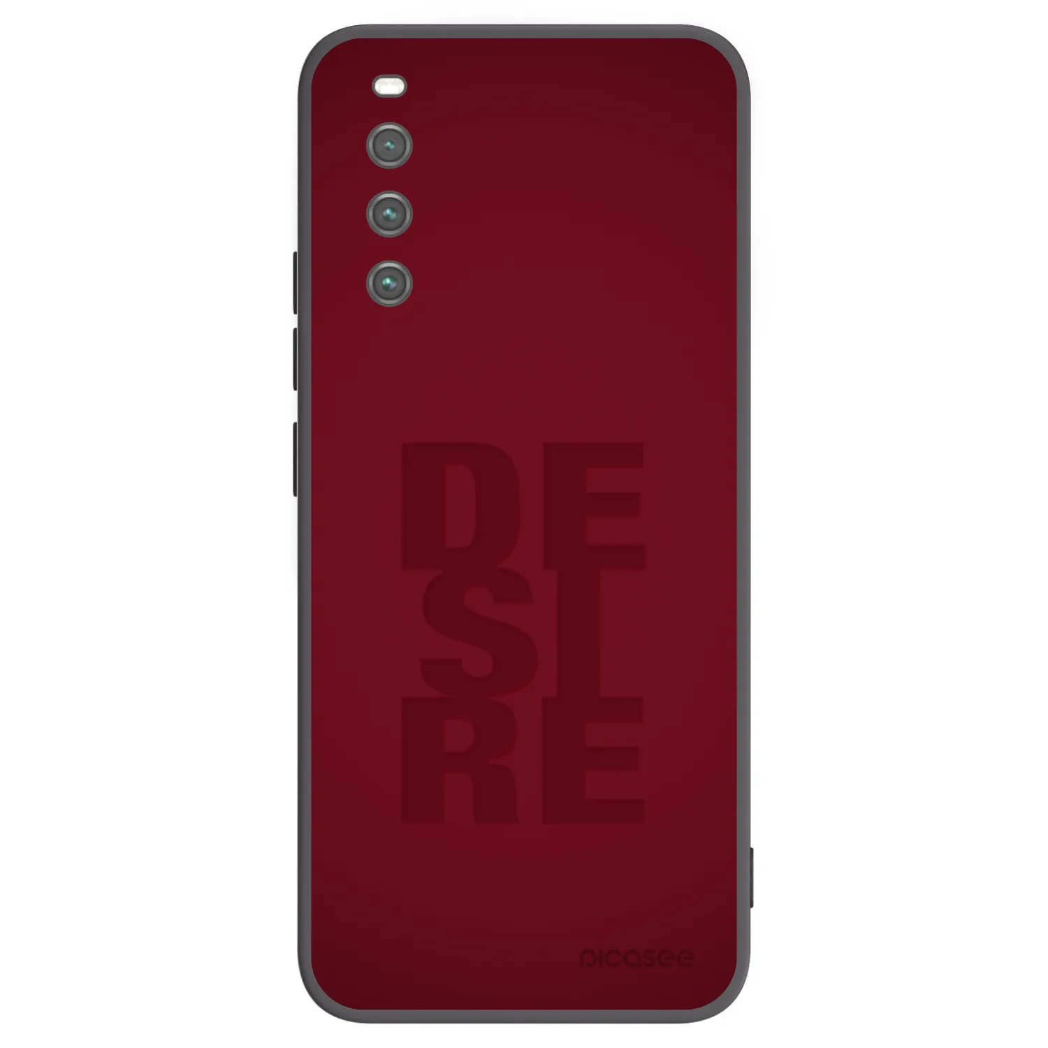 Picasee silikonowe czarne etui na Sony Xperia 10 IV 5G - Desire