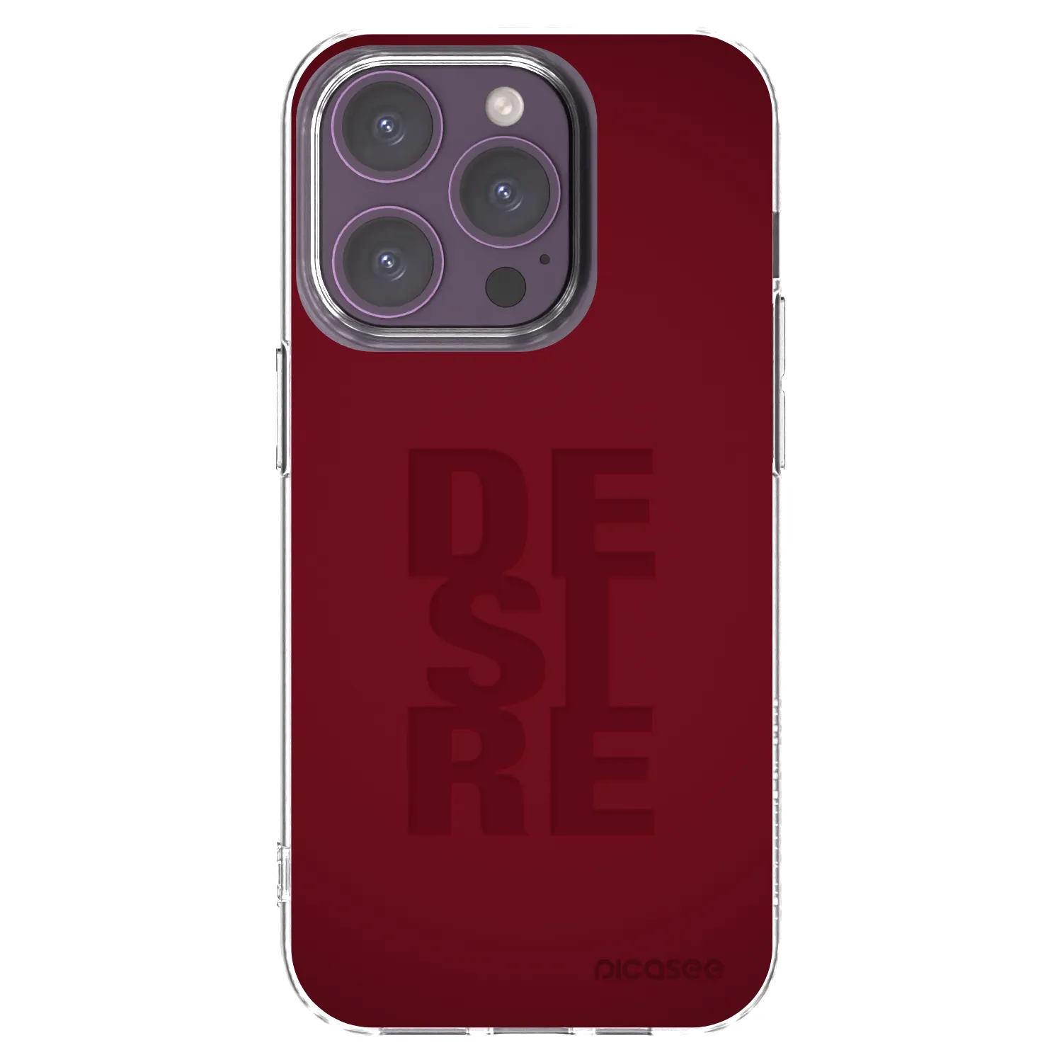 Picasee silikonowe przeźroczyste etui na Apple iPhone 14 Pro - Desire