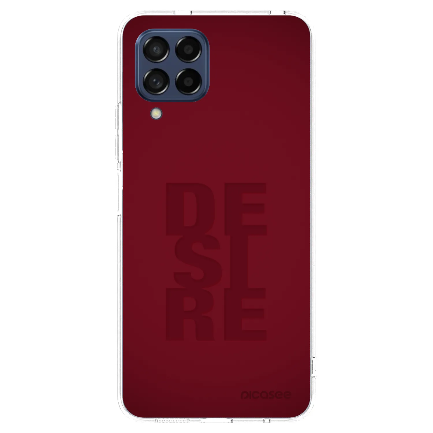 Picasee silikonowe przeźroczyste etui na Samsung Galaxy M53 5G - Desire