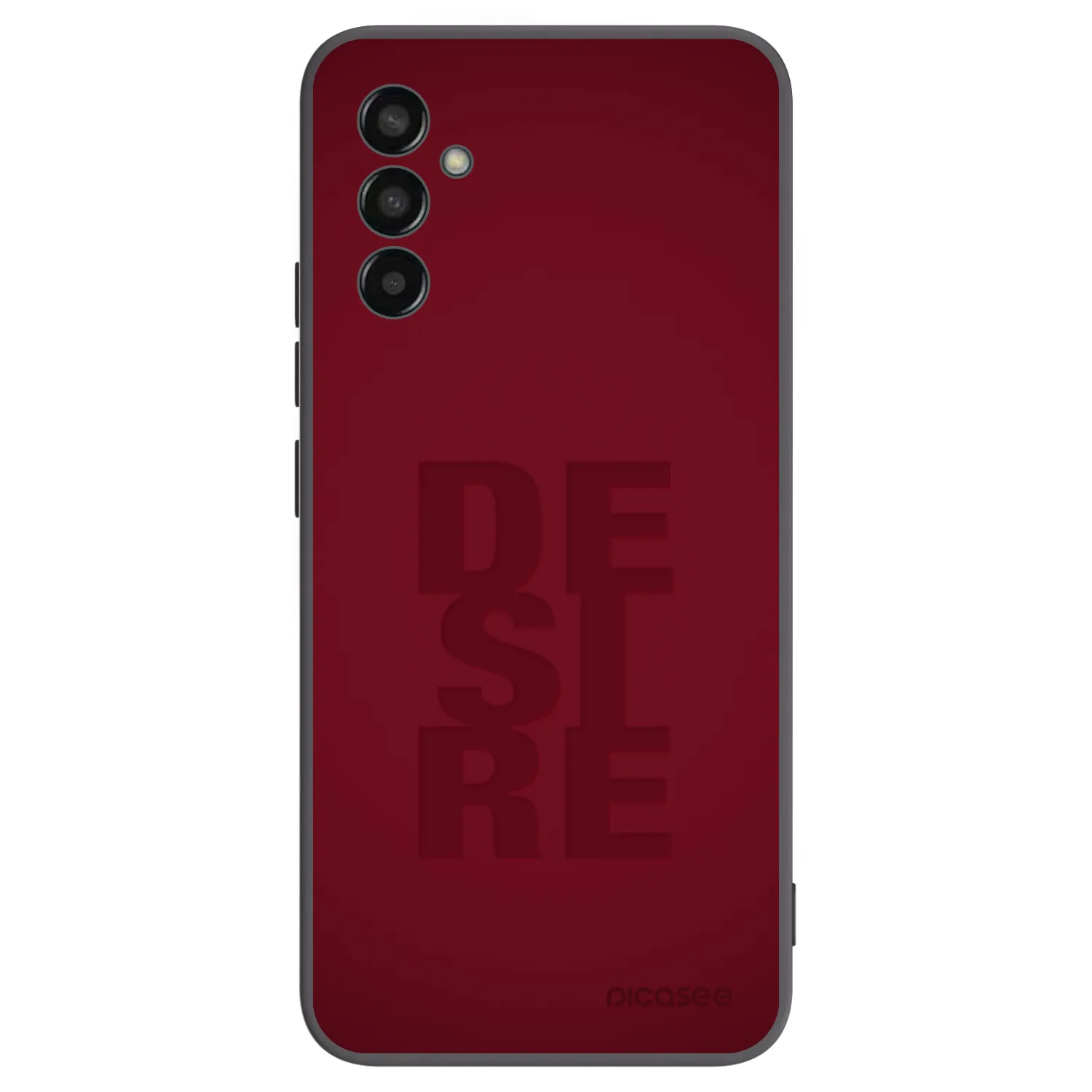 Picasee silikonowe czarne etui na Samsung Galaxy M13 M135F - Desire