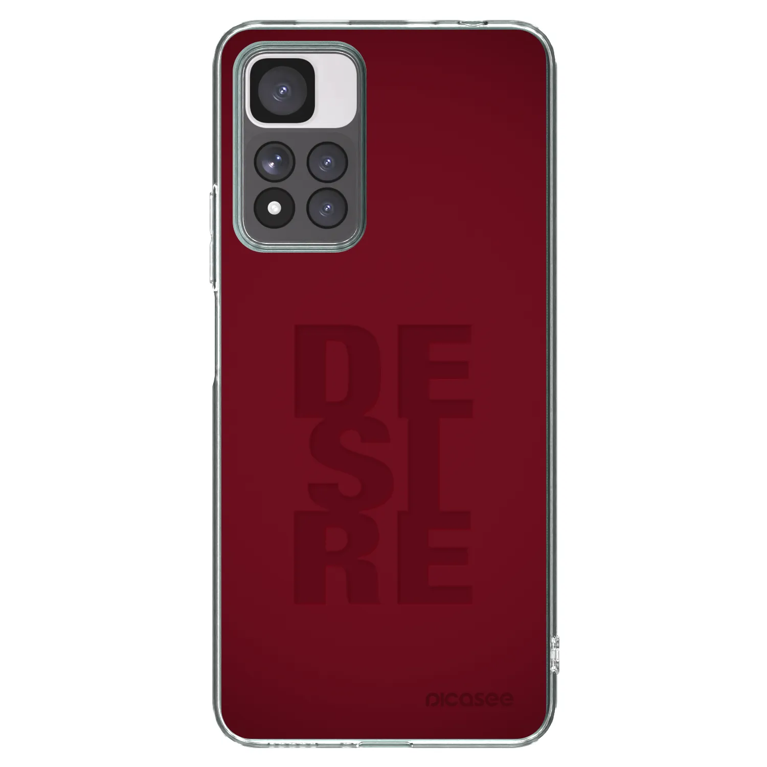 Picasee silikonowe przeźroczyste etui na Xiaomi Redmi Note 11 Pro+ 5G - Desire