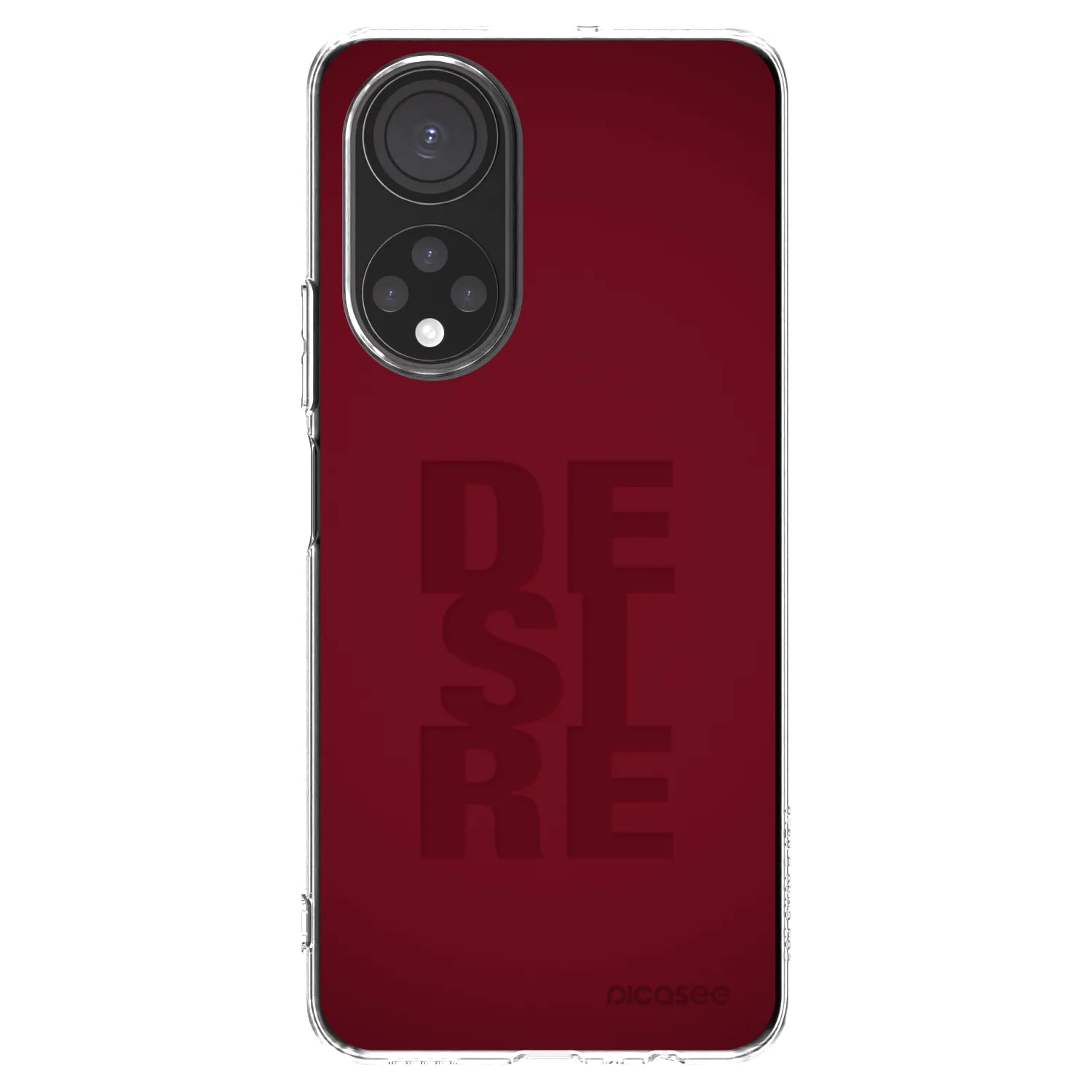 Picasee silikonowe przeźroczyste etui na Honor X7 - Desire