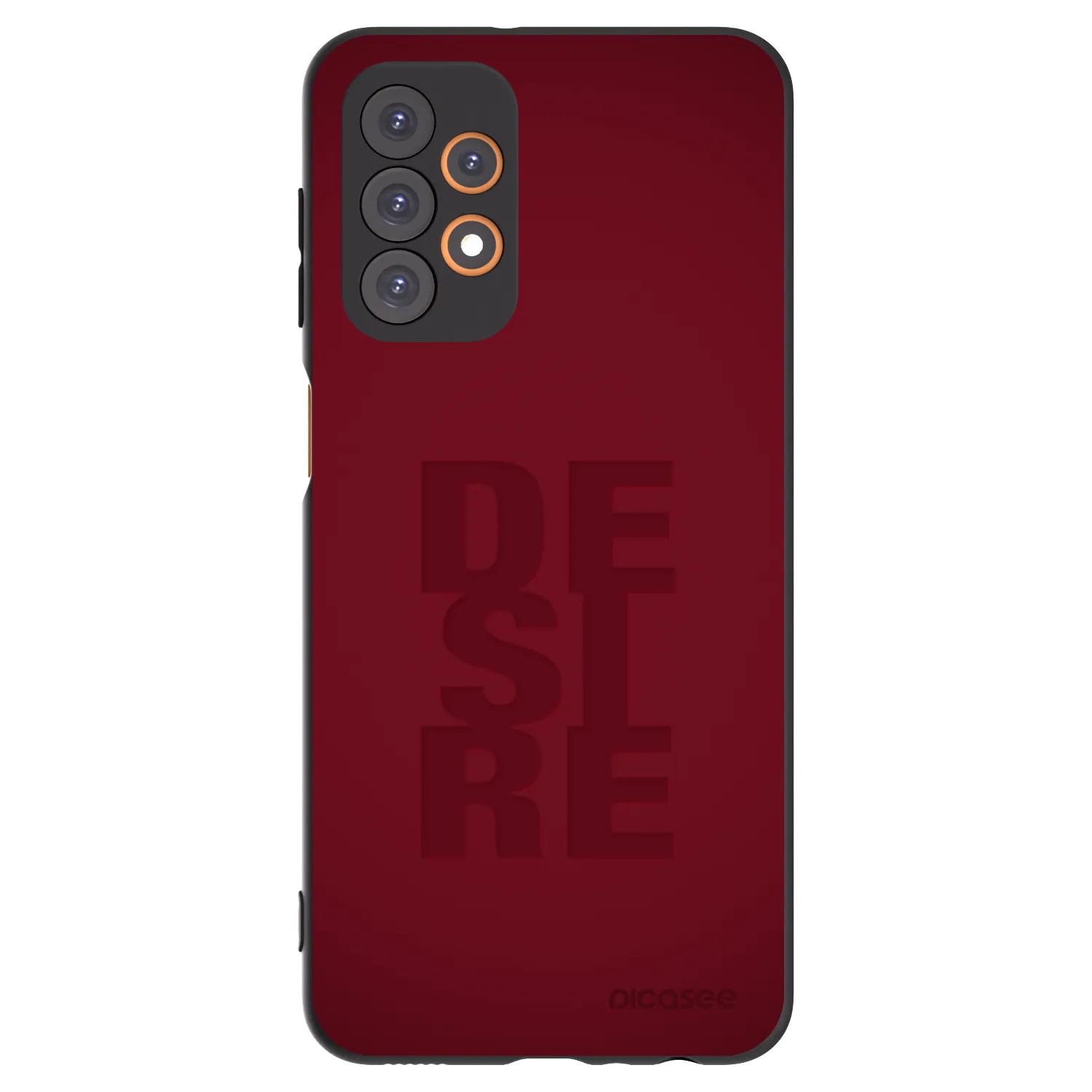 Picasee silikonowe czarne etui na Samsung Galaxy A23 A236B 5G - Desire