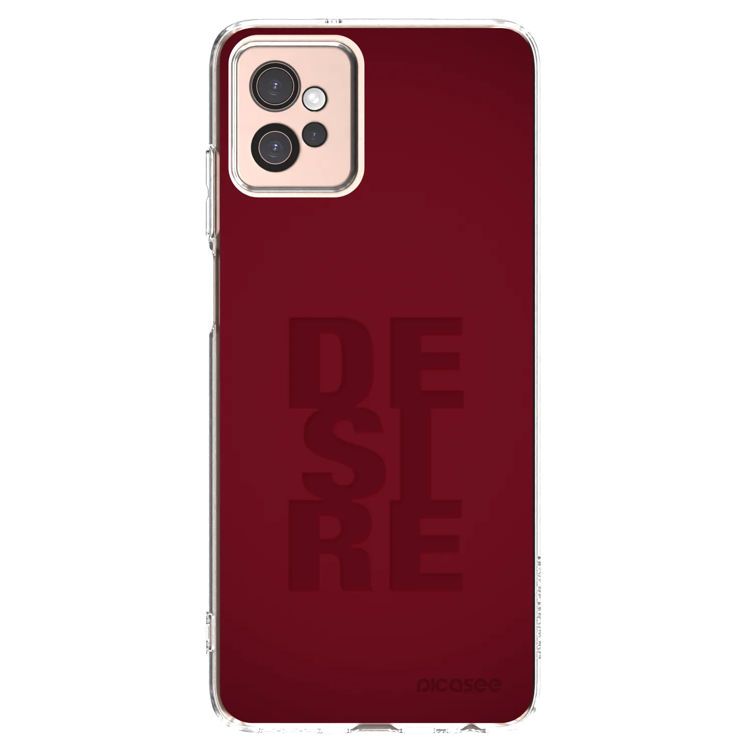 Picasee silikonowe przeźroczyste etui na Motorola Moto G32 - Desire