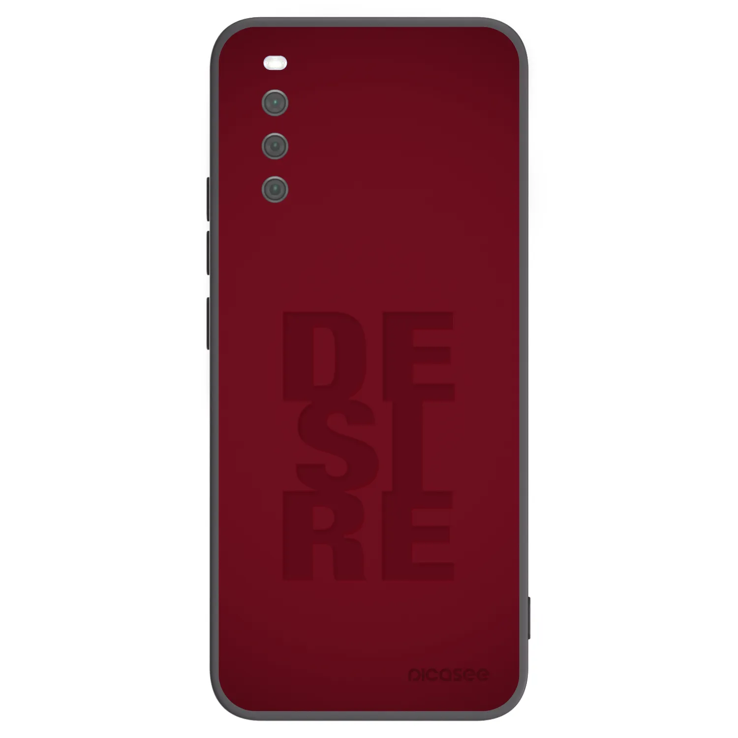 Picasee silikonowe czarne etui na Sony Xperia 10 III - Desire