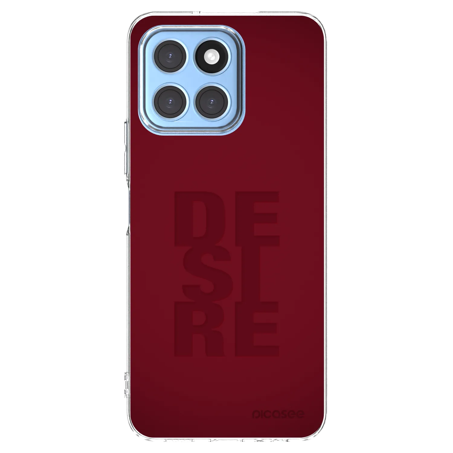 Picasee silikonowe przeźroczyste etui na Honor X8 5G - Desire