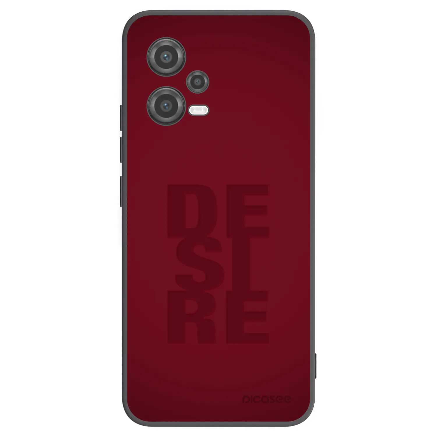 Picasee silikonowe czarne etui na Xiaomi Poco X5 - Desire