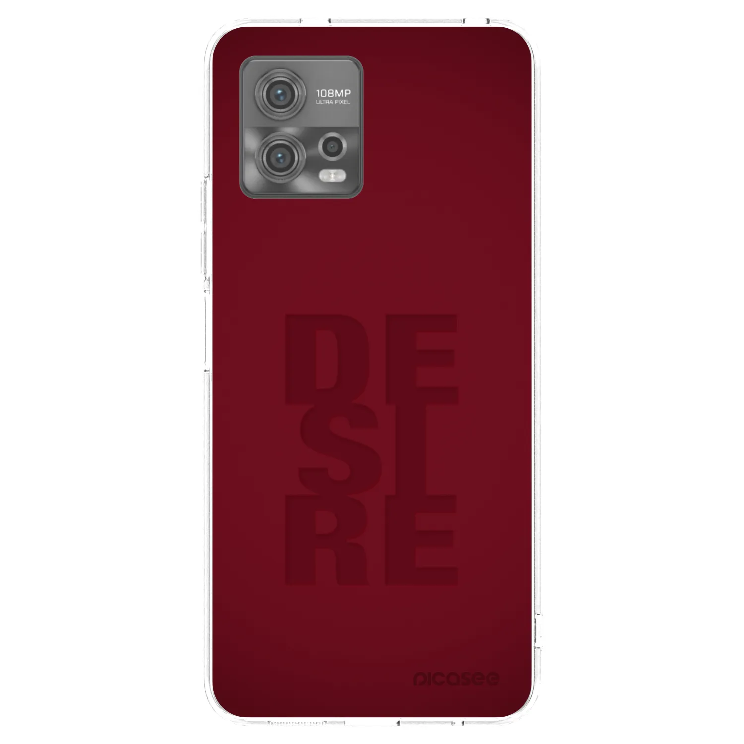 Picasee silikonowe przeźroczyste etui na Motorola Moto G72 - Desire