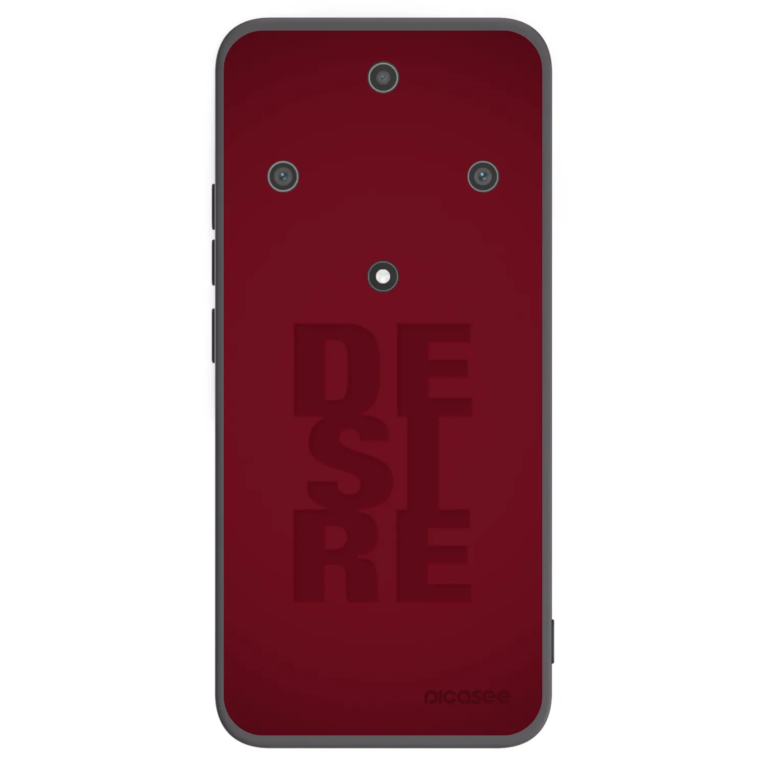 Picasee silikonowe czarne etui na Honor Magic5 Lite 5G - Desire