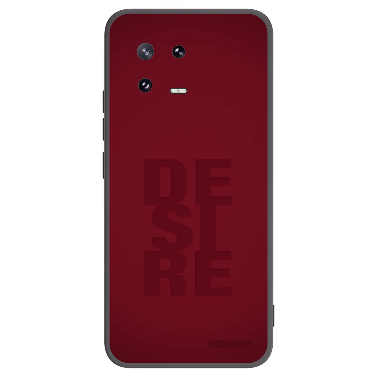 Picasee silikonowe czarne etui na Xiaomi 13 Pro - Desire