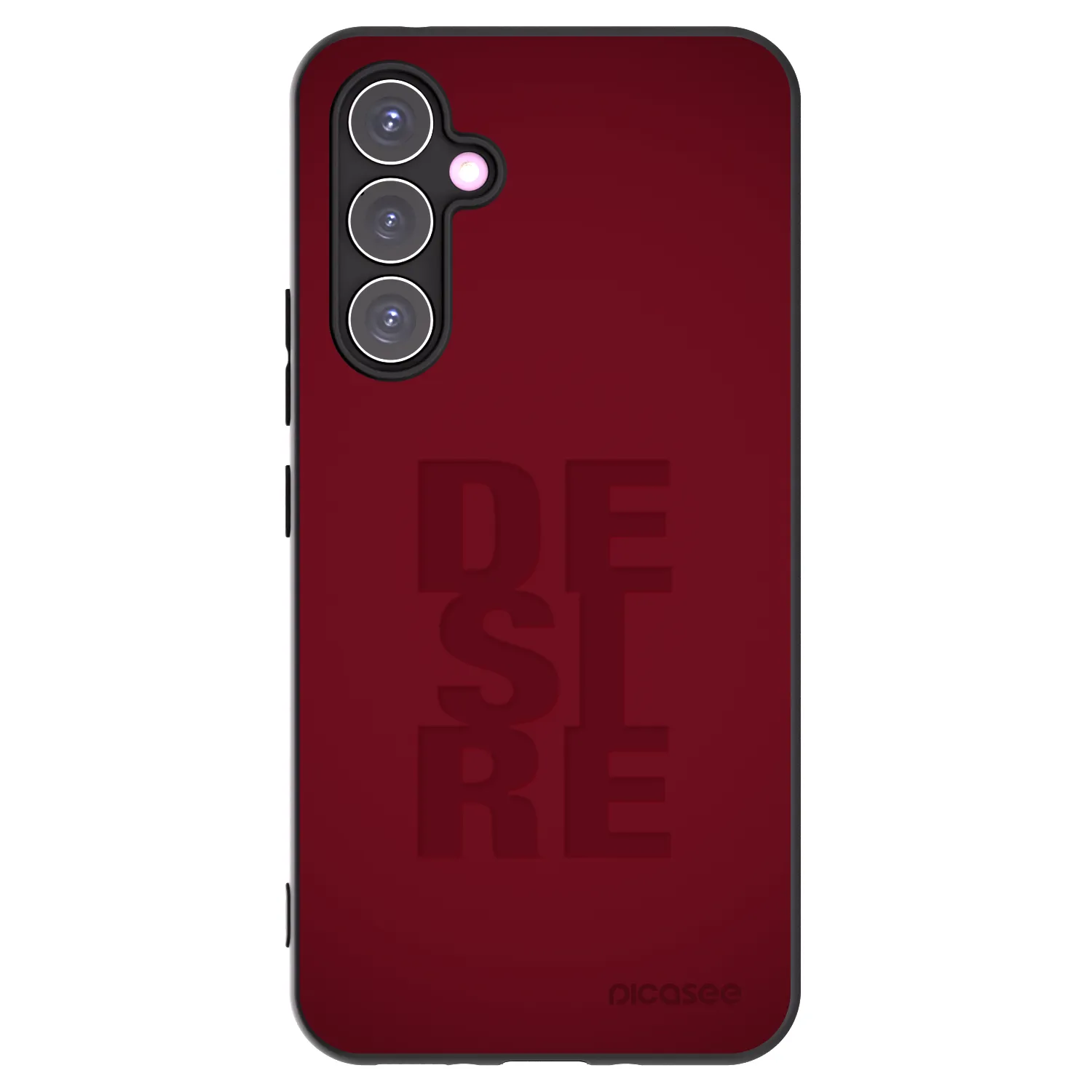 Picasee silikonowe czarne etui na Samsung Galaxy A54 5G A546B - Desire