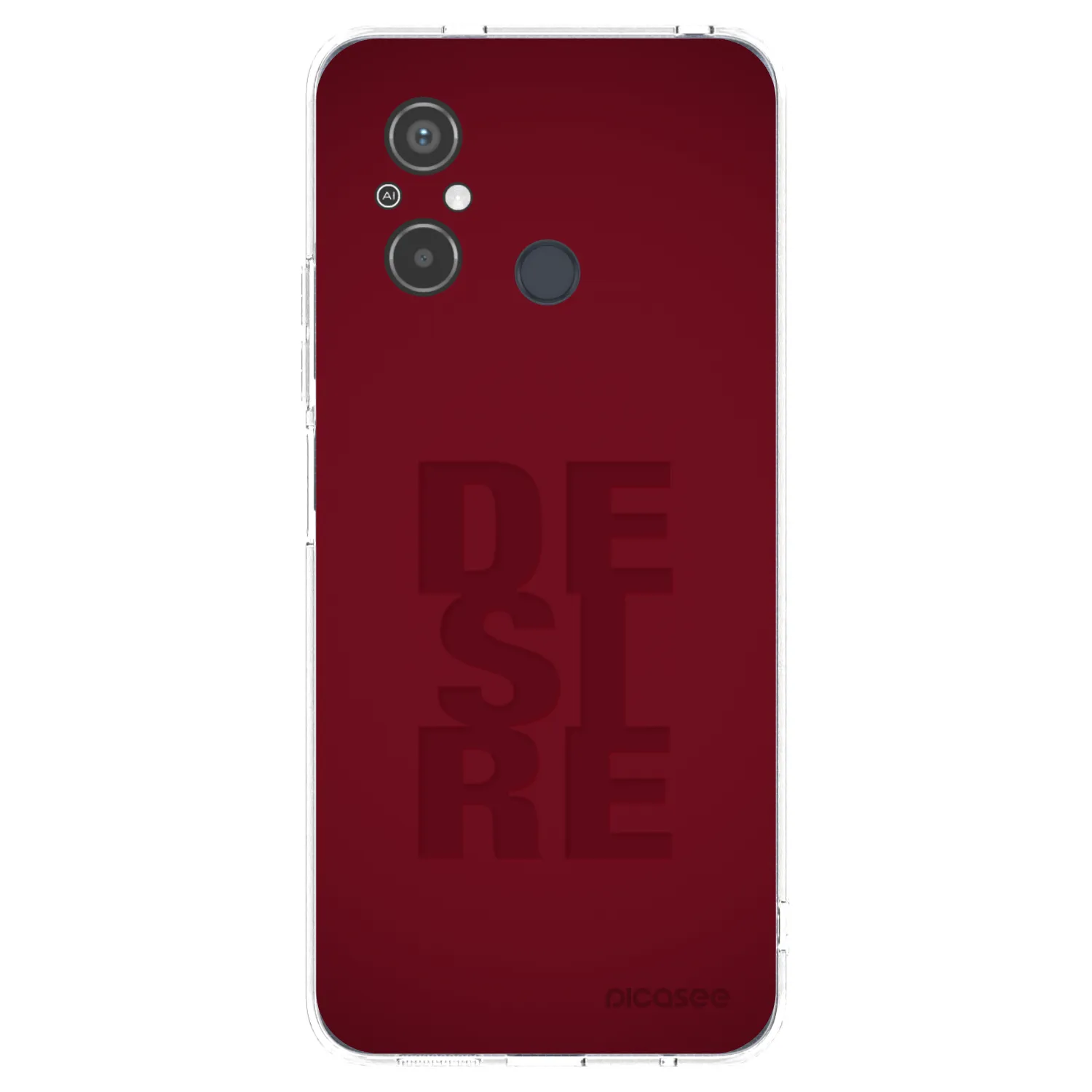 Picasee silikonowe przeźroczyste etui na Xiaomi Redmi 12C - Desire