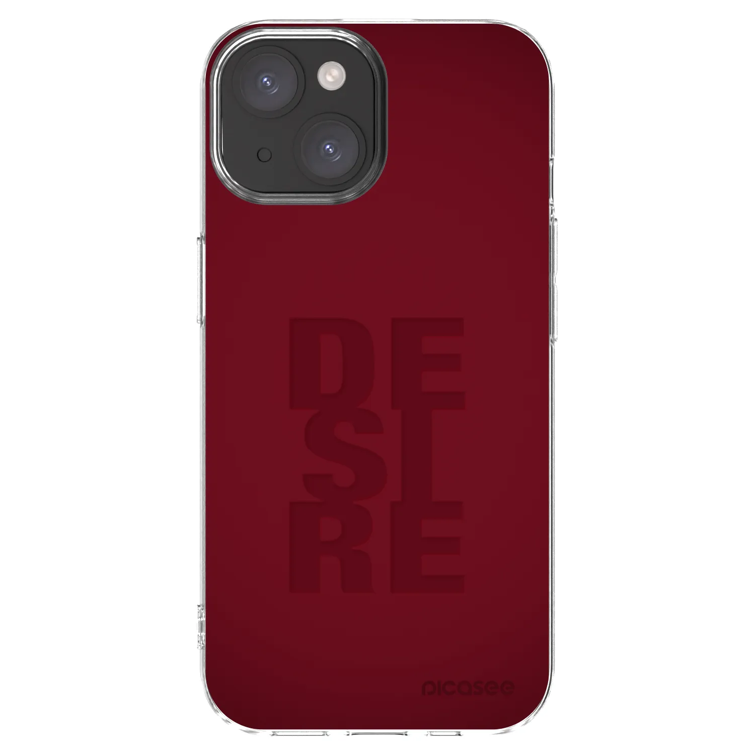 Picasee silikonowe przeźroczyste etui na Apple iPhone 15 - Desire