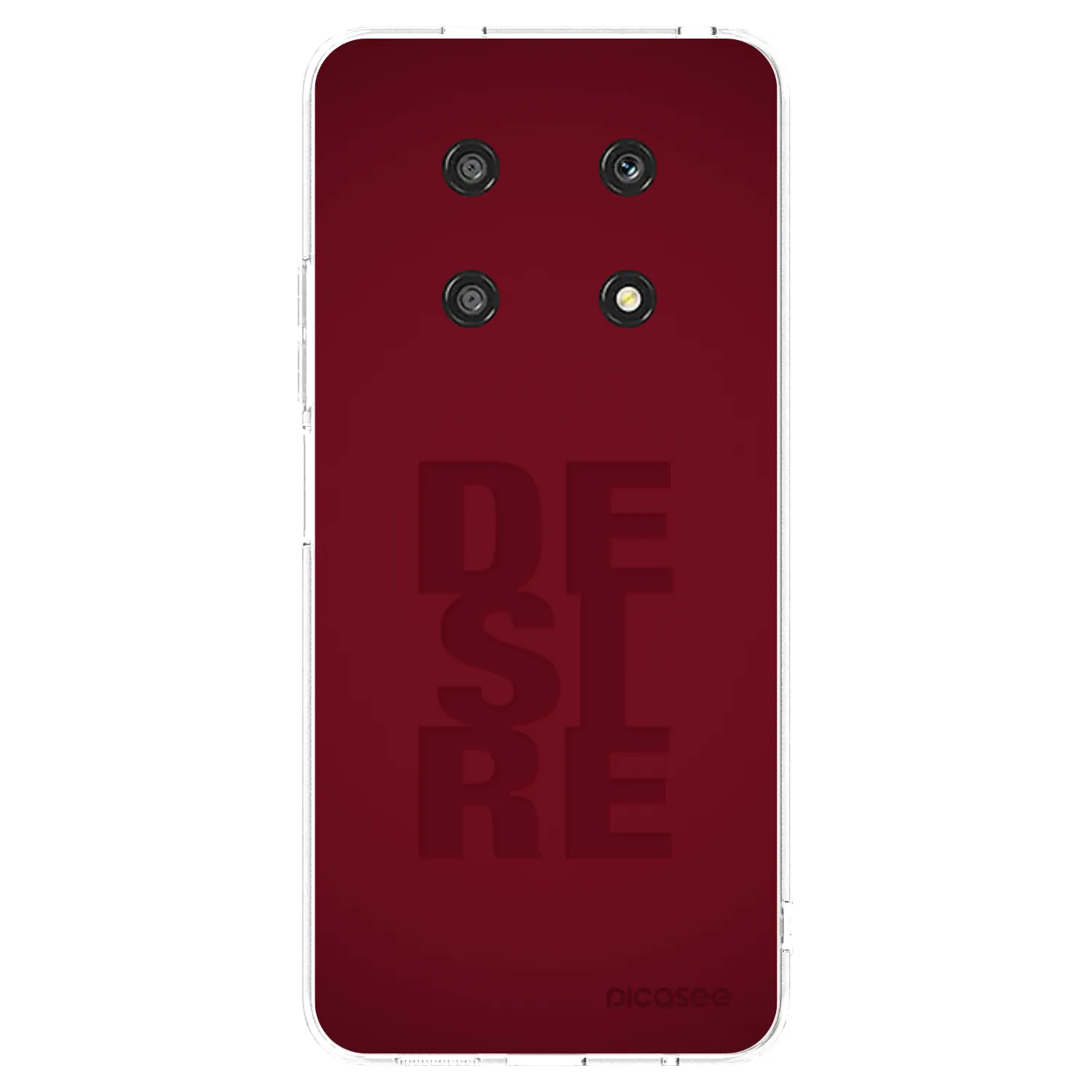 Picasee silikonowe przeźroczyste etui na Honor Magic4 Lite 5G - Desire