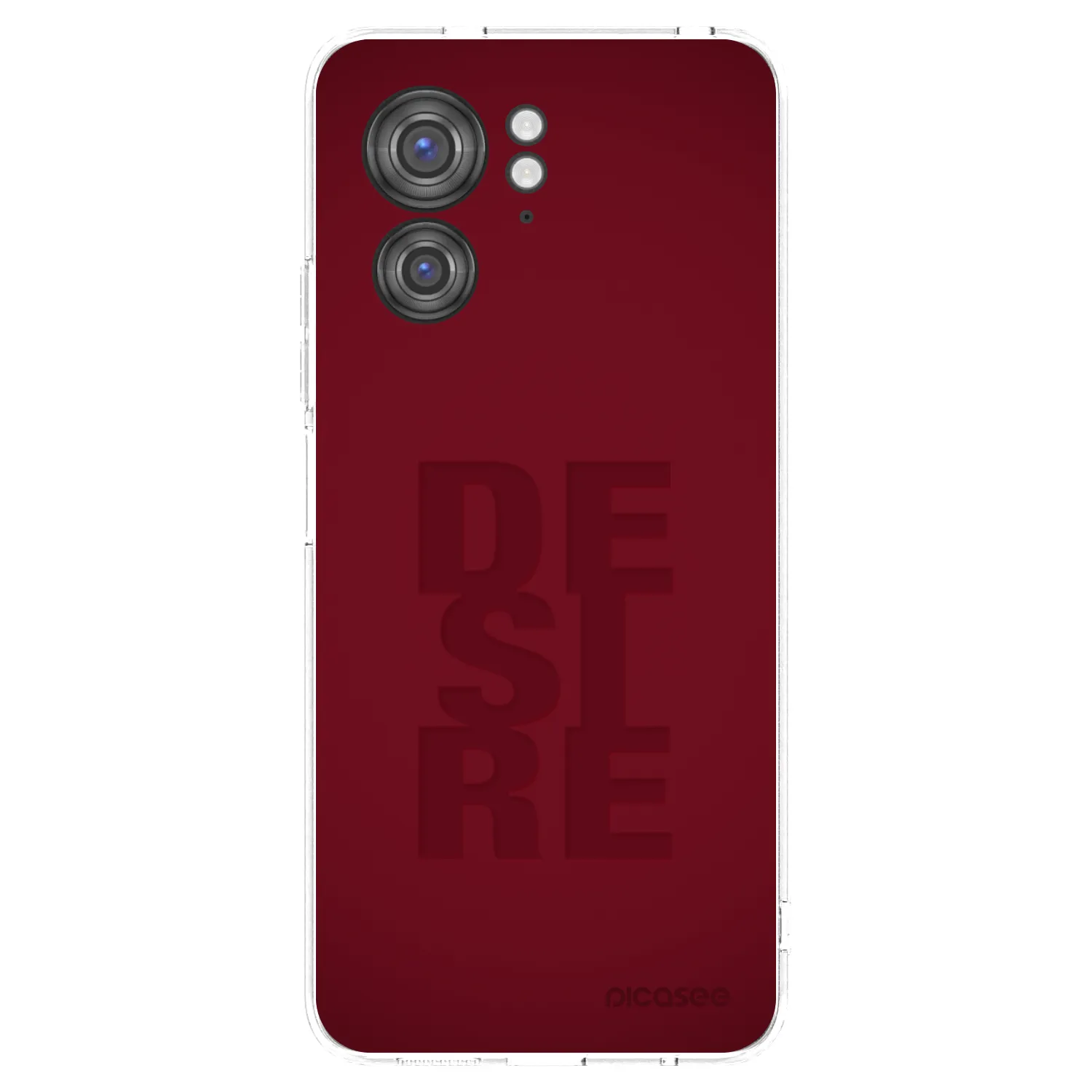Picasee silikonowe przeźroczyste etui na Motorola Edge 40 - Desire