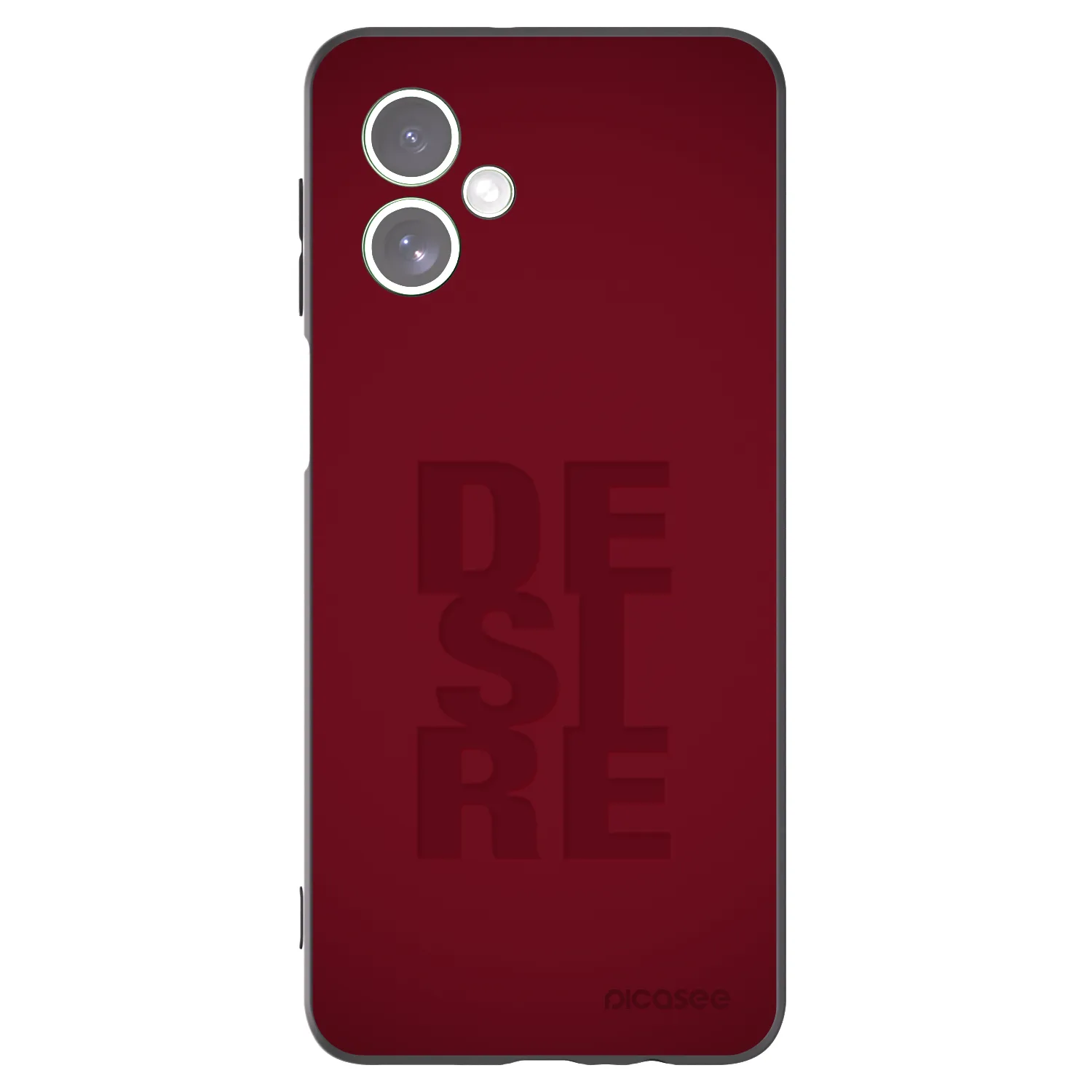 Picasee silikonowe czarne etui na Motorola Moto G54 5G - Desire