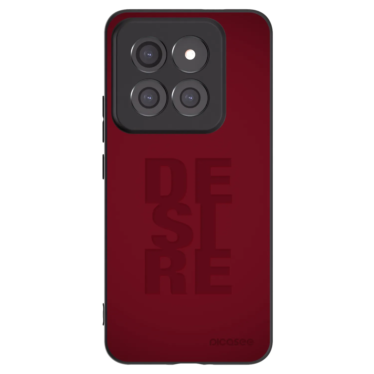 Picasee silikonowe czarne etui na Xiaomi 14 Pro - Desire