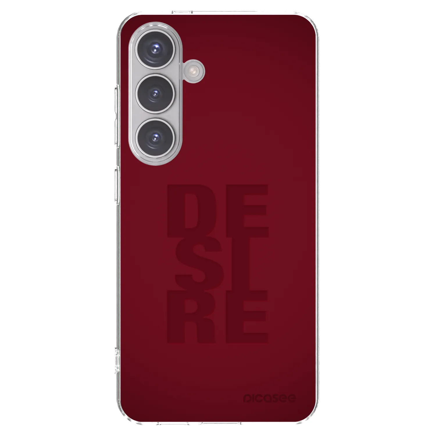 Picasee silikonowe przeźroczyste etui na Samsung Galaxy S24 S921B 5G - Desire
