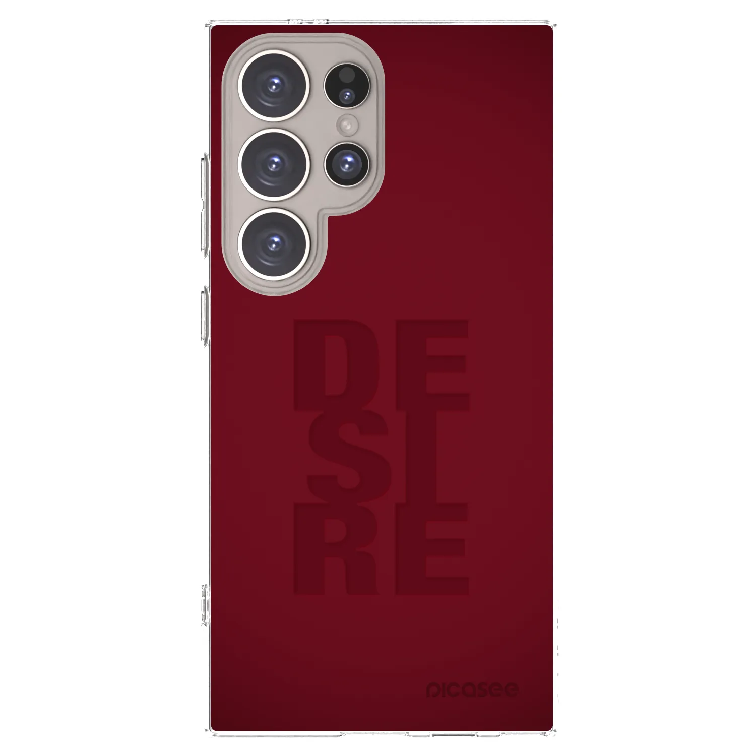 Picasee silikonowe przeźroczyste etui na Samsung Galaxy S24 Ultra S928B 5G - Desire