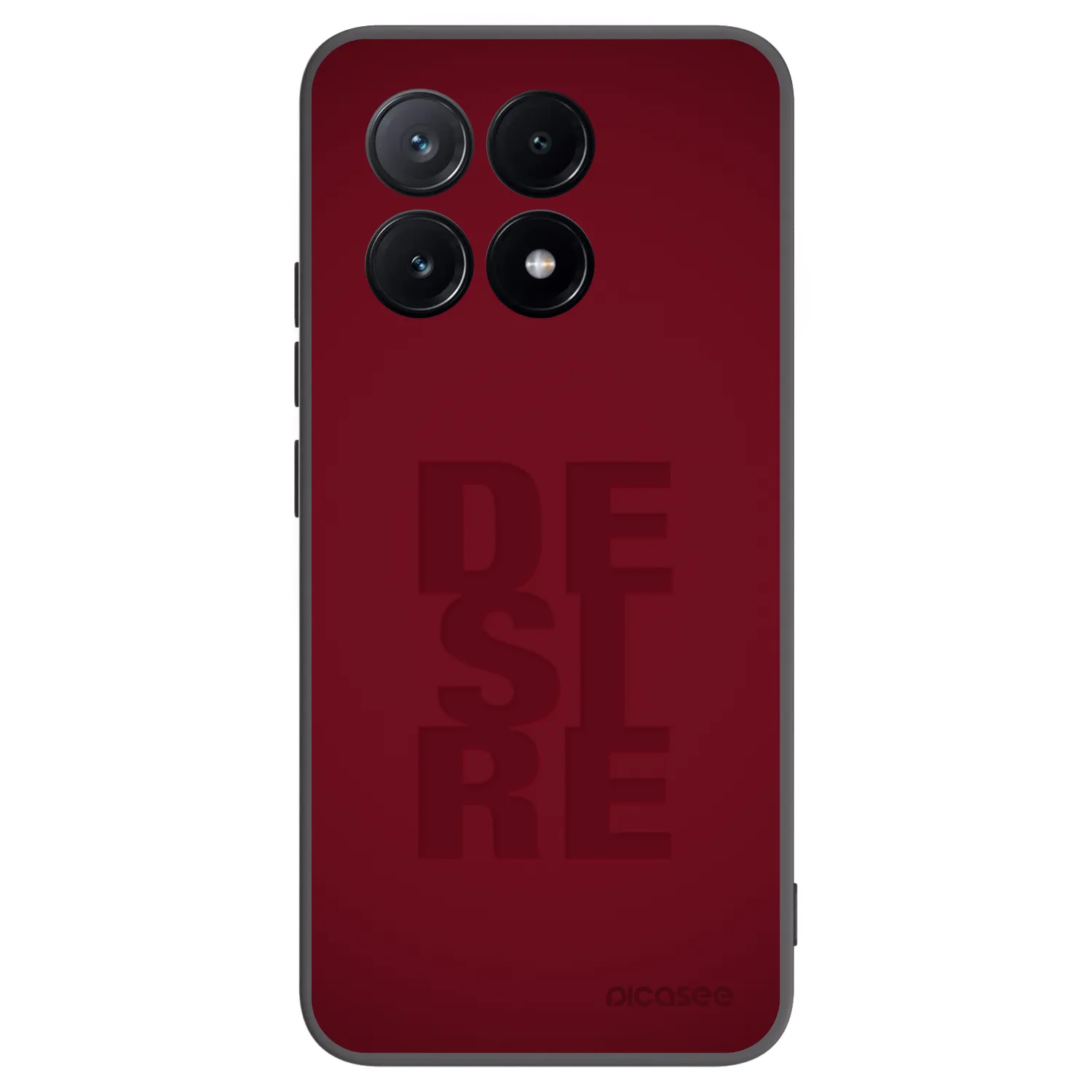 Picasee silikonowe czarne etui na Xiaomi Poco X6 Pro - Desire