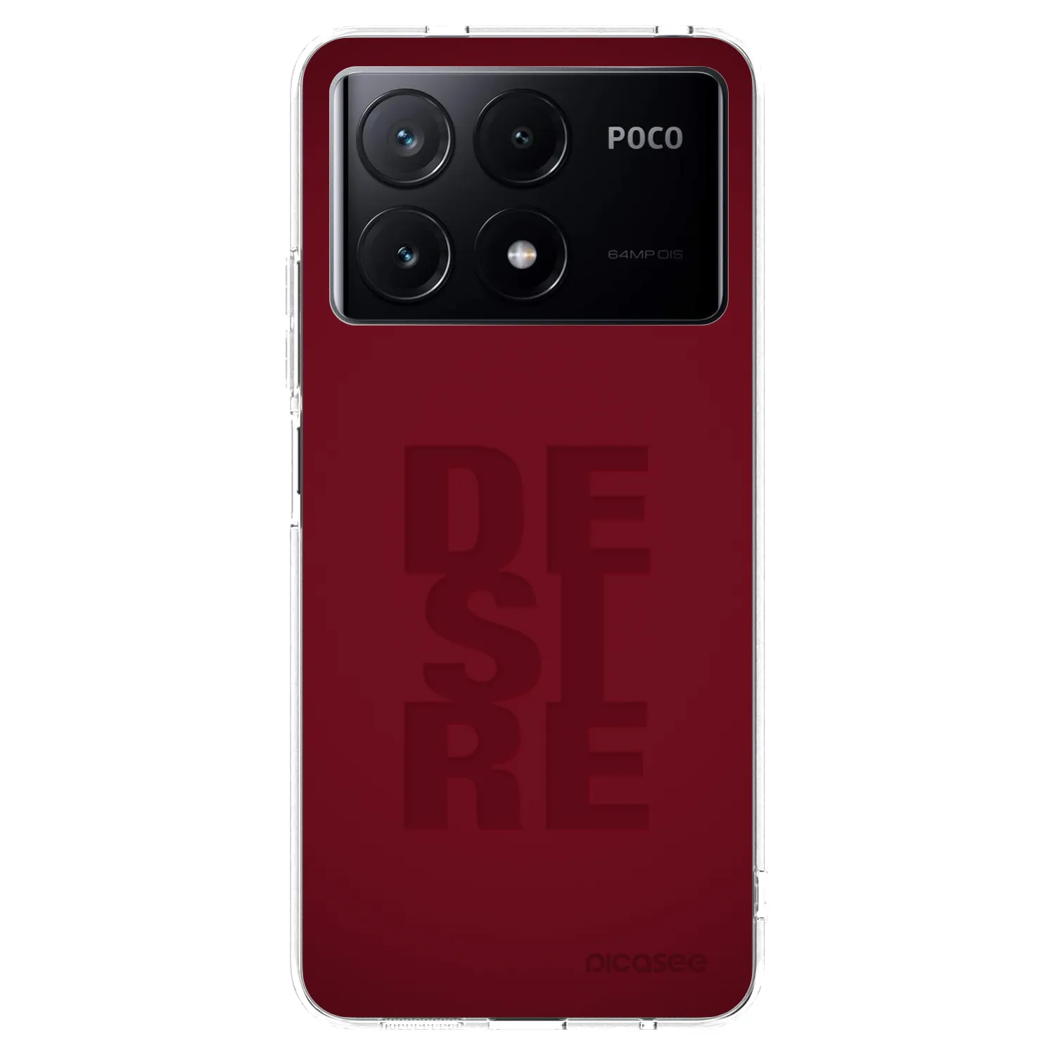 Picasee silikonowe przeźroczyste etui na Xiaomi Poco X6 Pro - Desire