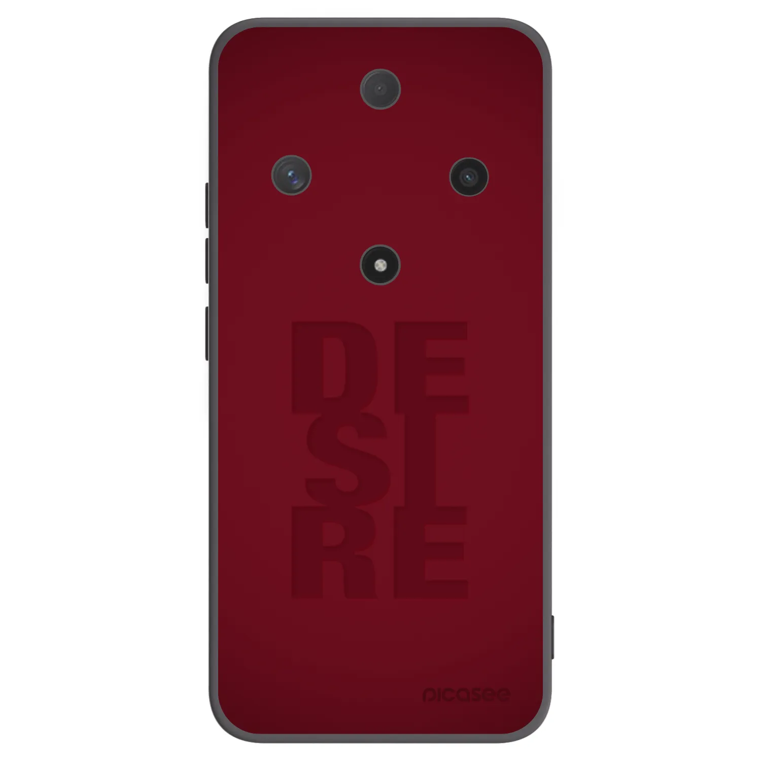Picasee silikonowe czarne etui na Honor Magic6 Lite 5G - Desire