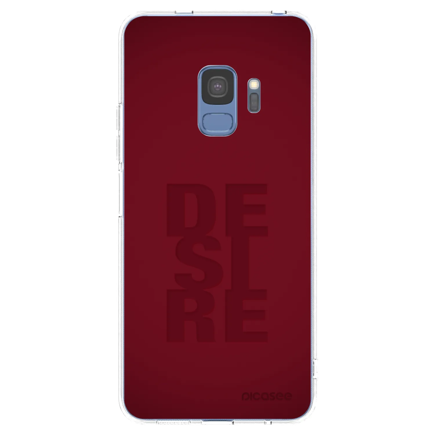 Picasee silikonowe przeźroczyste etui na Samsung Galaxy S9 G960F - Desire