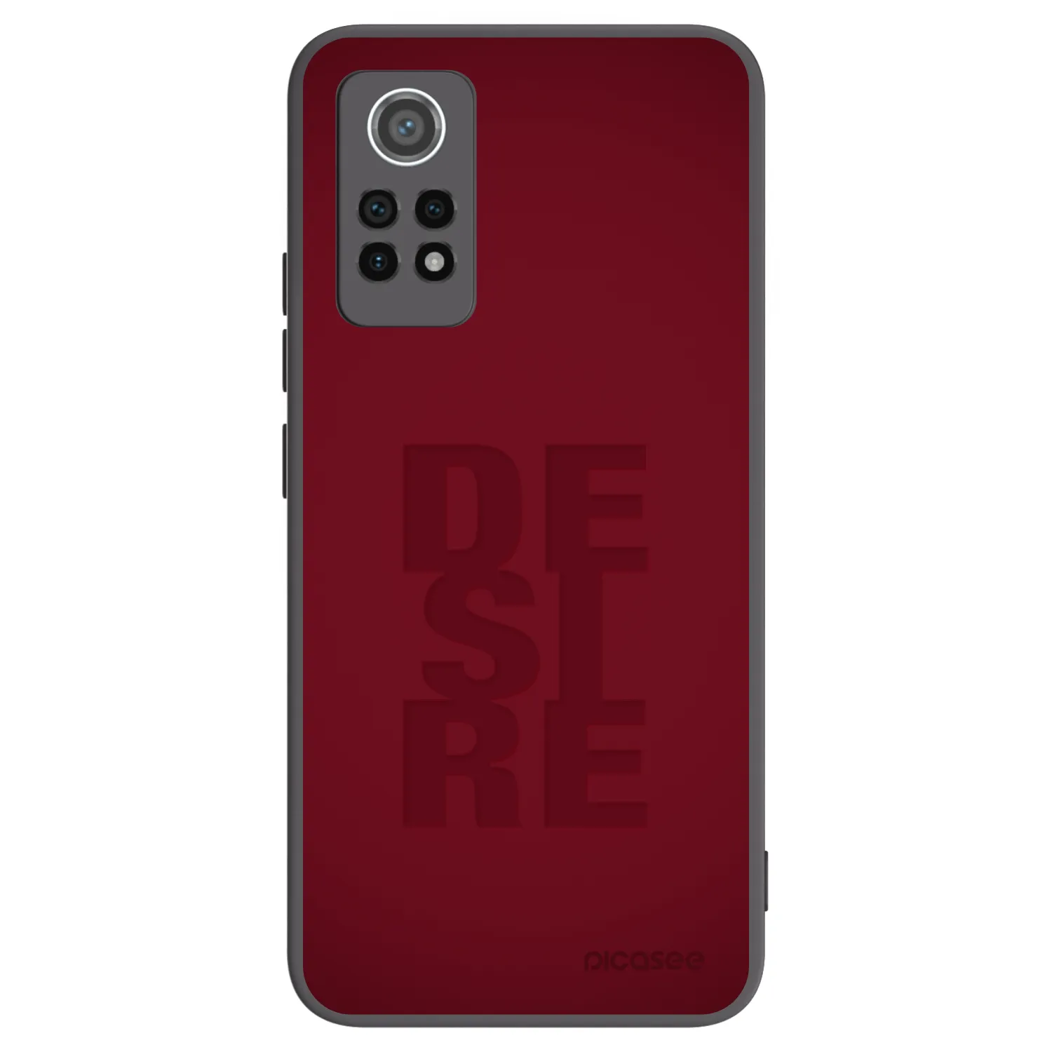 Picasee silikonowe czarne etui na Xiaomi Redmi Note 12 Pro 4G - Desire
