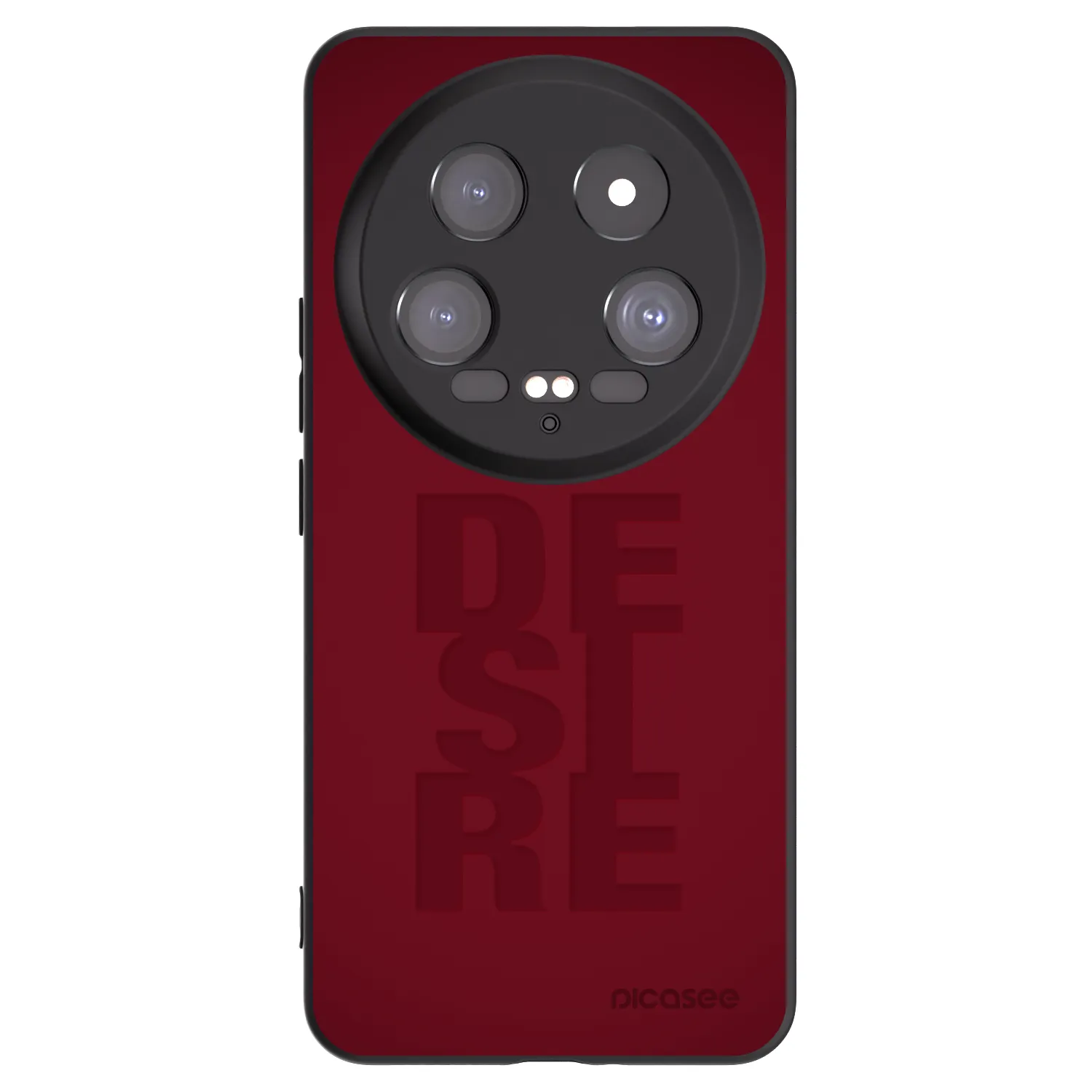 Picasee silikonowe czarne etui na Xiaomi 14 Ultra - Desire