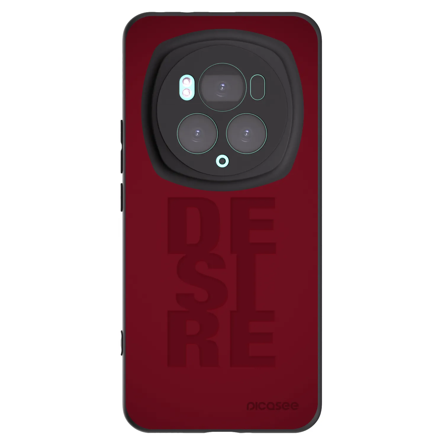 Picasee silikonowe czarne etui na Honor Magic6 Pro - Desire