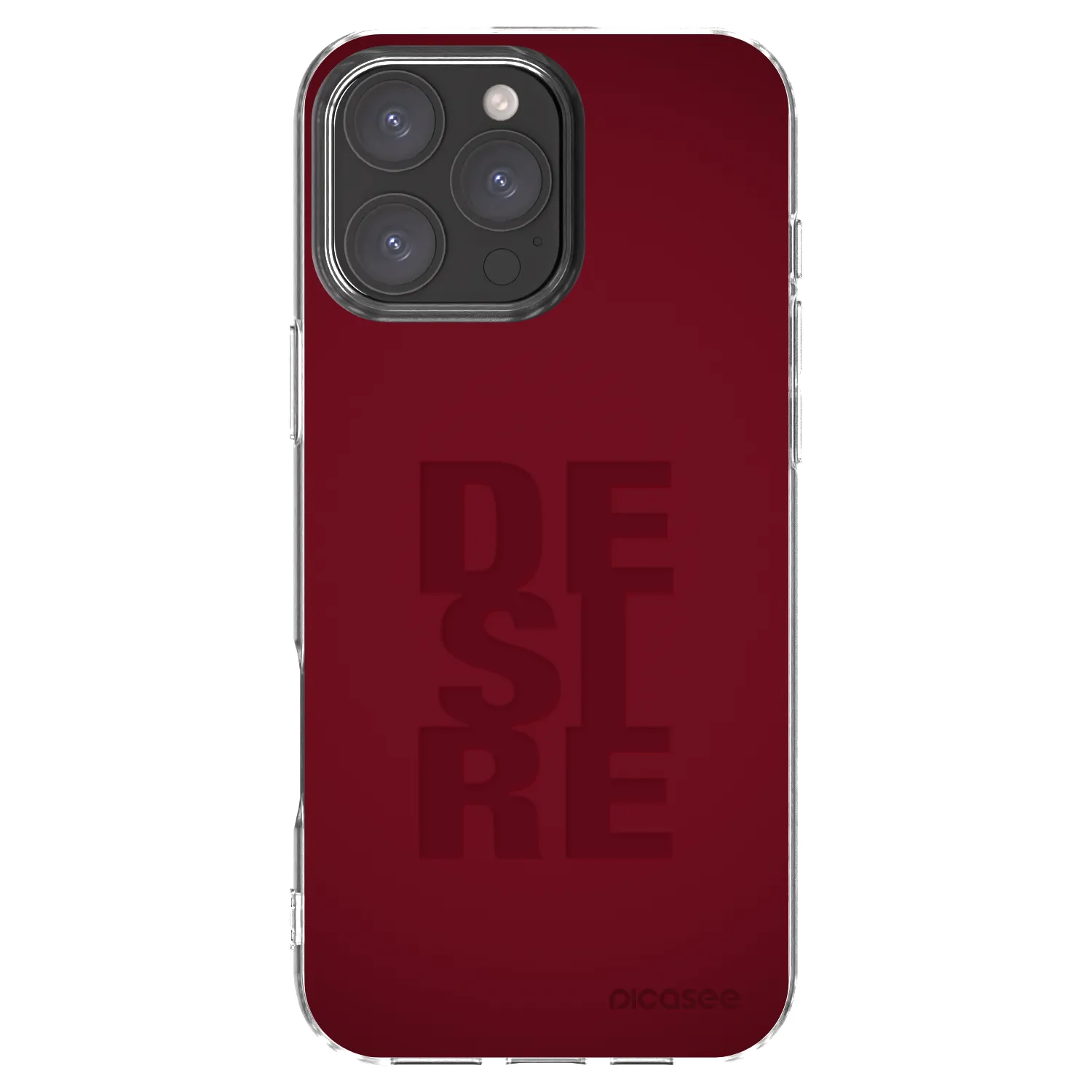 Picasee silikonowe przeźroczyste etui na Apple iPhone 16 Pro Max - Desire