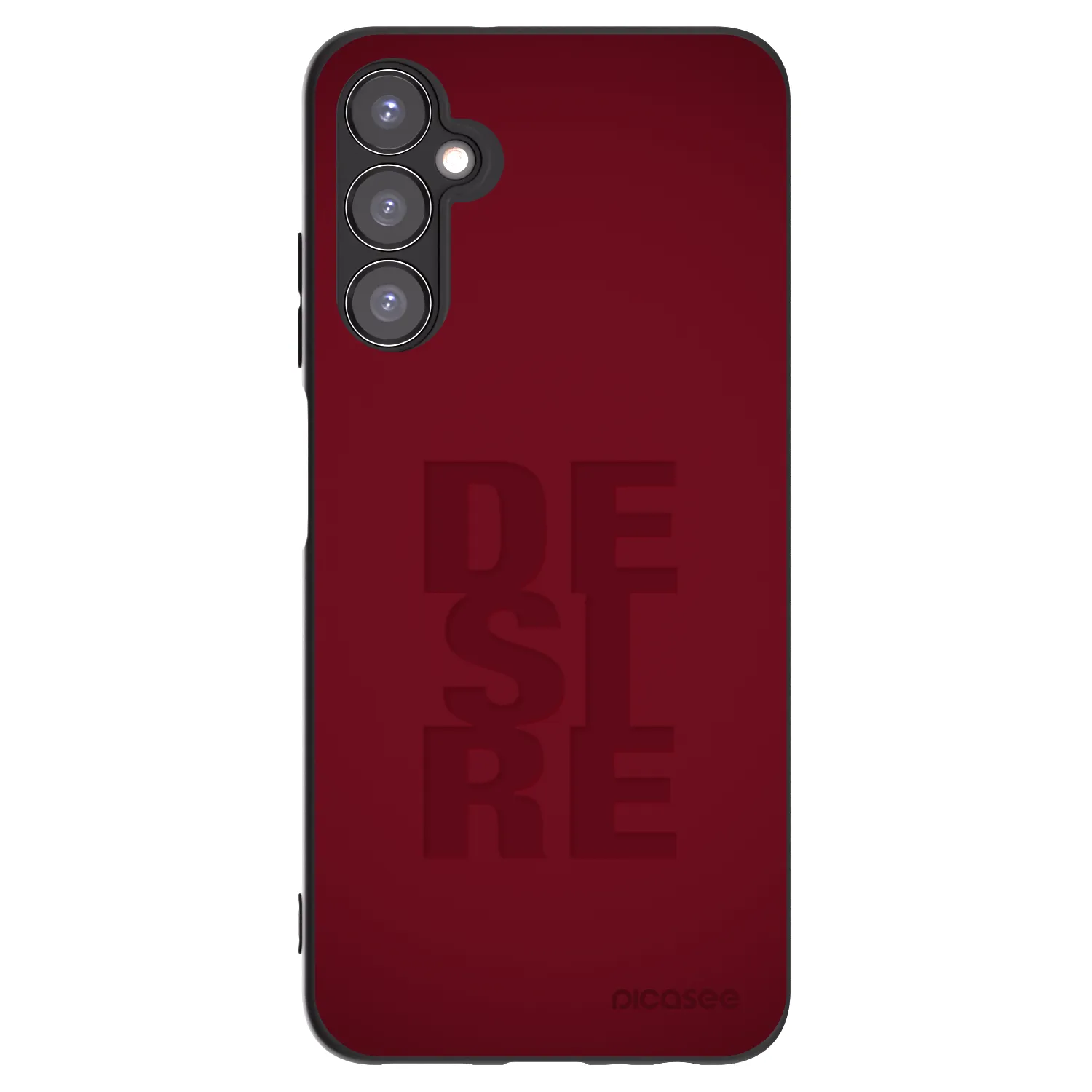 Picasee silikonowe czarne etui na Samsung Galaxy A05s A057G - Desire