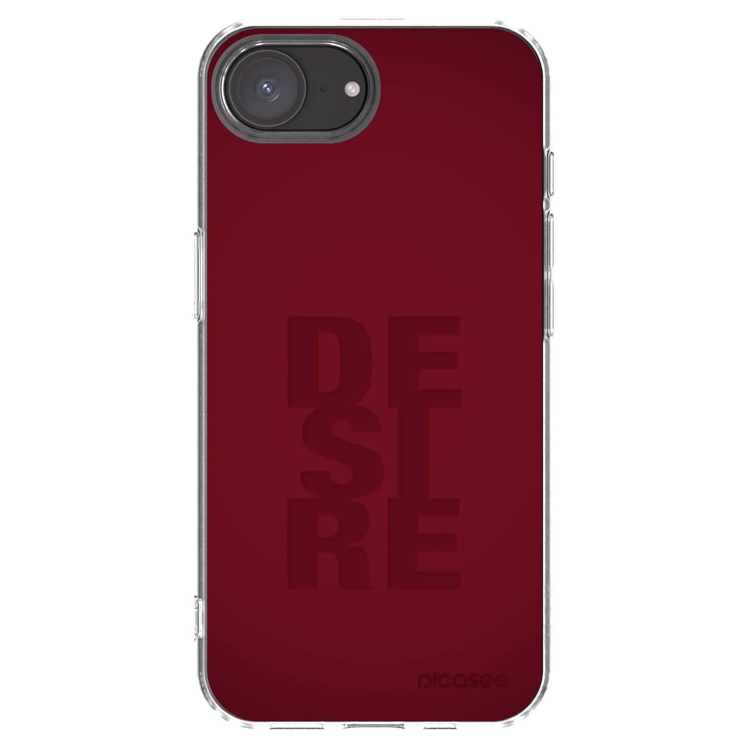 Picasee silikonowe przeźroczyste etui na Apple iPhone 16e - Desire