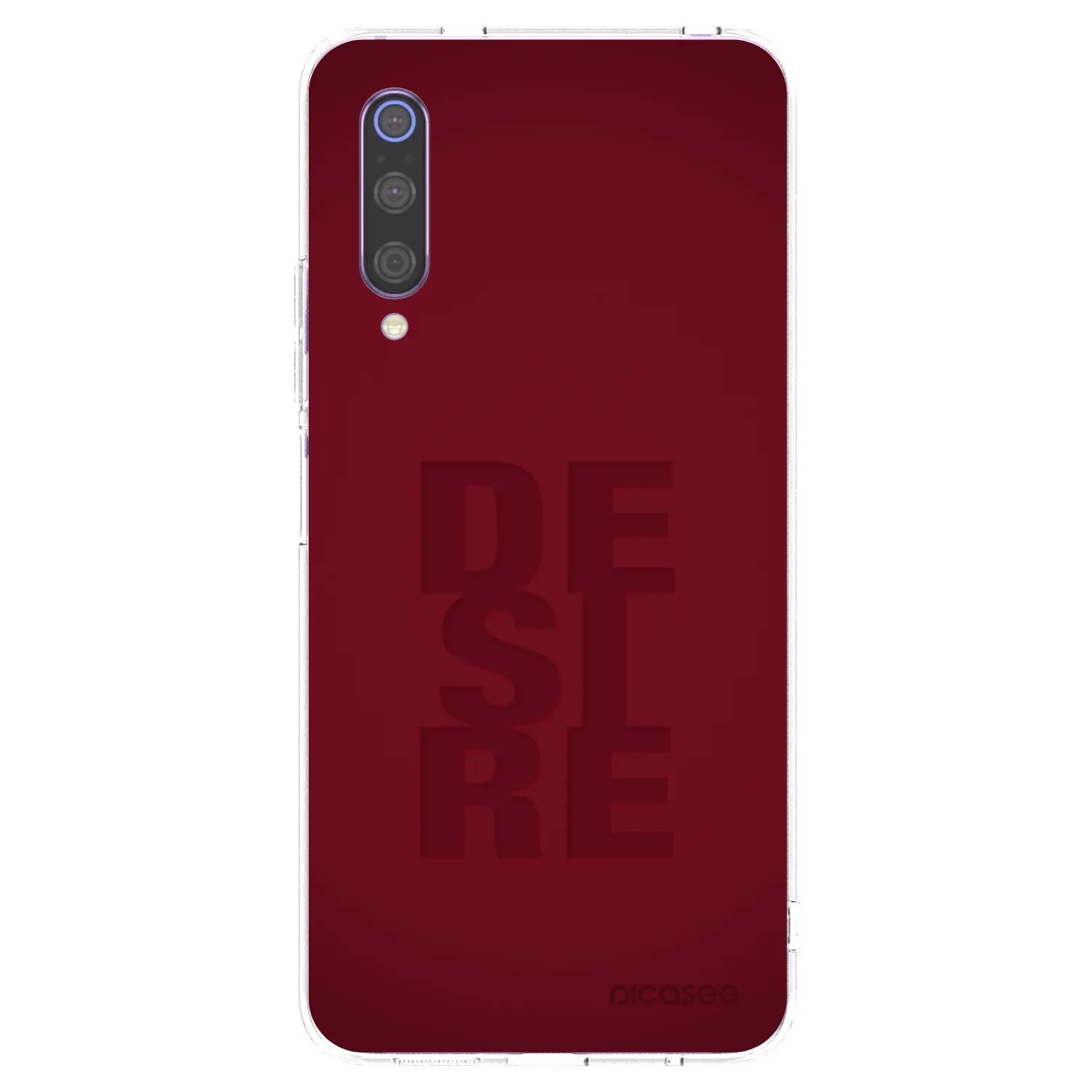 Picasee silikonowe przeźroczyste etui na Xiaomi Mi 9 - Desire