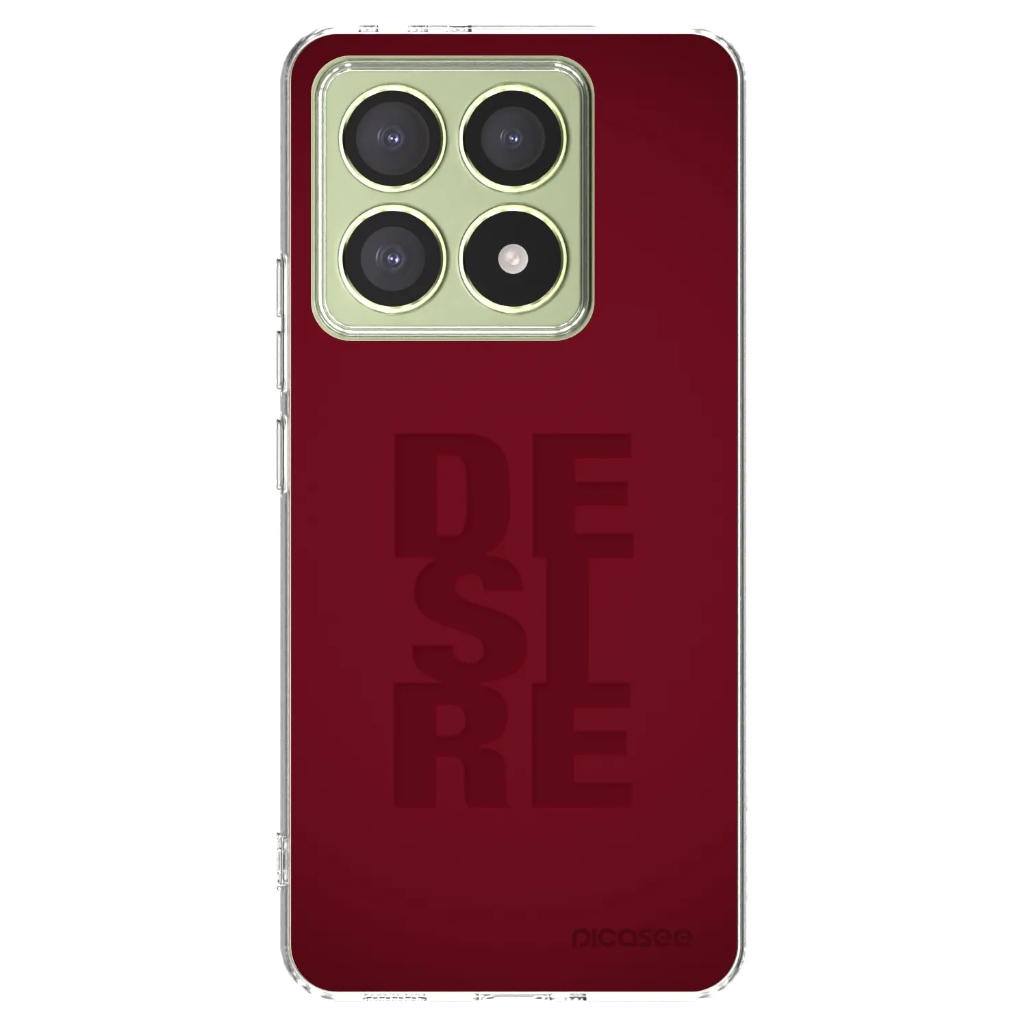 Picasee silikonowe przeźroczyste etui na Xiaomi 14T - Desire
