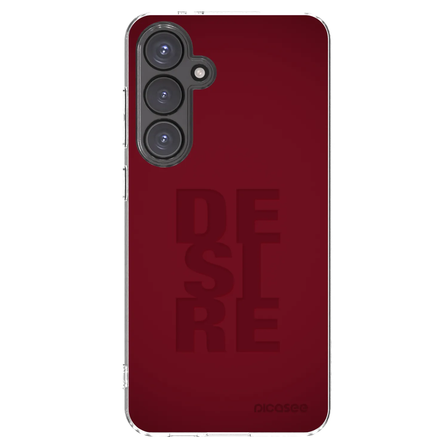 Picasee silikonowe przeźroczyste etui na Samsung Galaxy S24 FE S721B - Desire