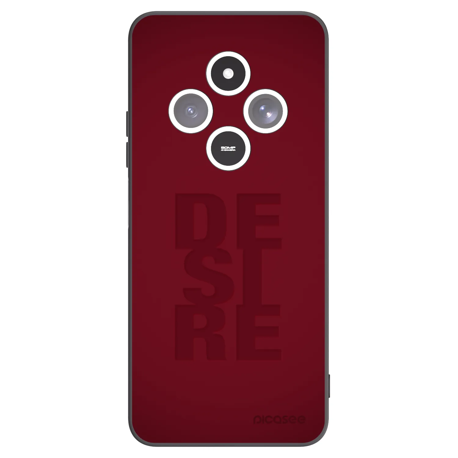 Picasee silikonowe czarne etui na Xiaomi Redmi 14C - Desire