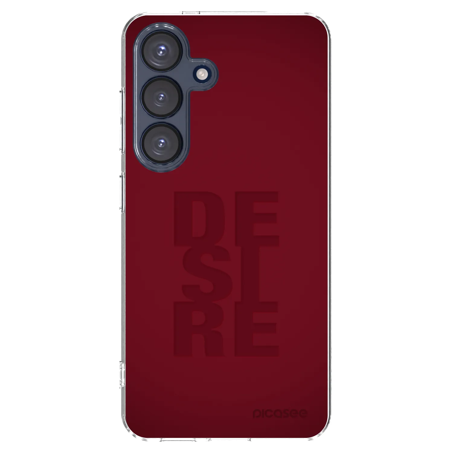 Picasee silikonowe przeźroczyste etui na Samsung Galaxy S25 5G - Desire