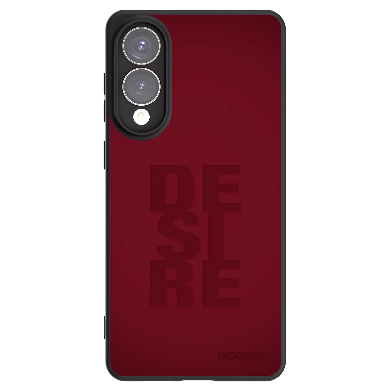 Picasee silikonowe czarne etui na Samsung Galaxy S25 Edge 5G - Desire