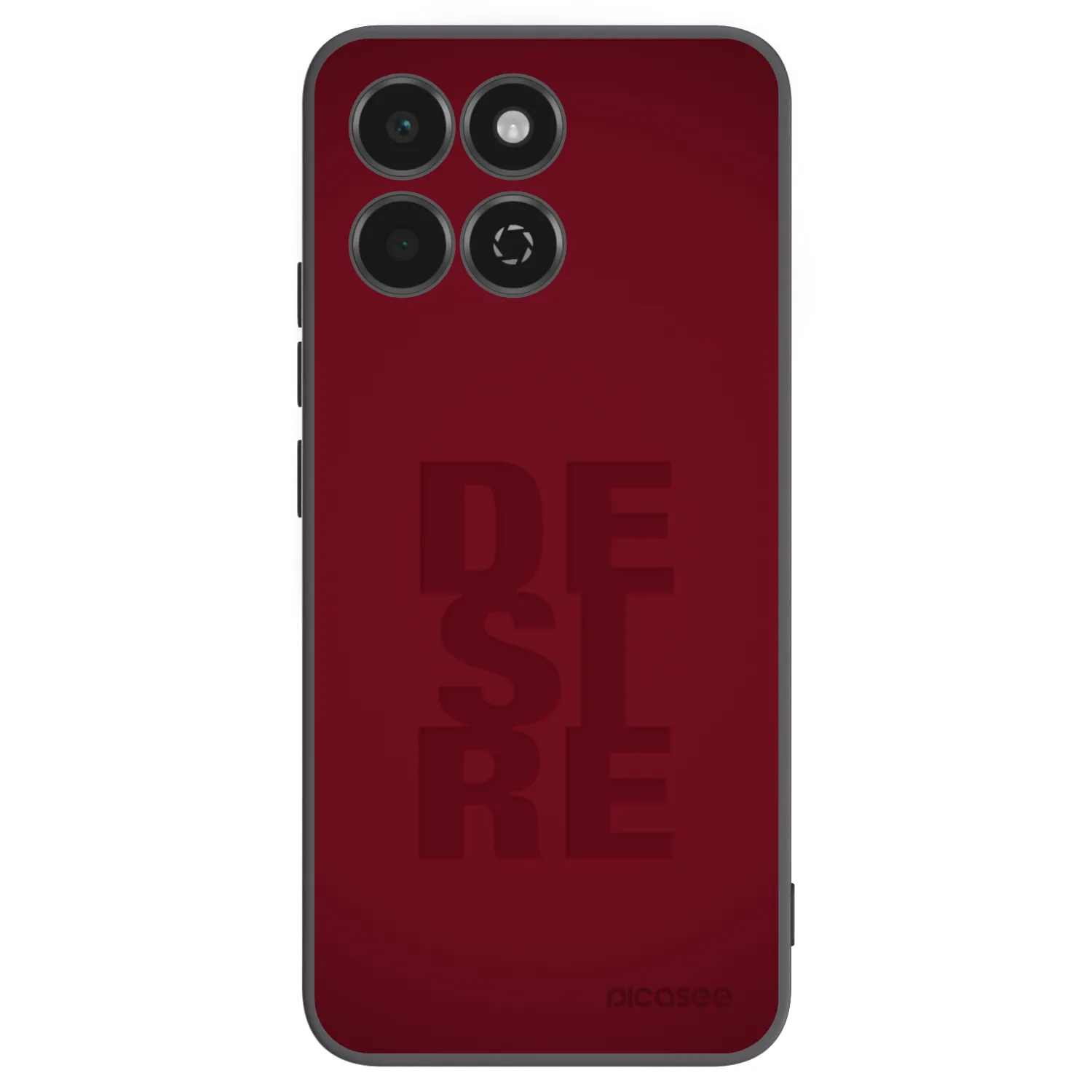 Picasee silikonowe czarne etui na Honor 200 Smart 5G - Desire
