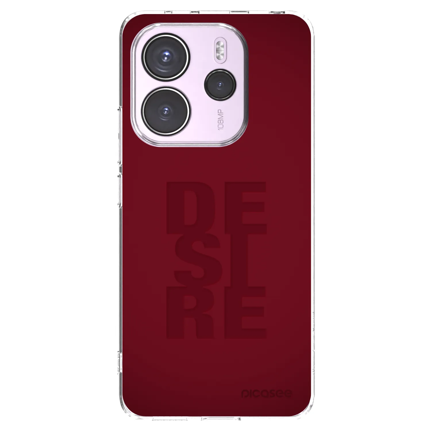 Picasee silikonowe przeźroczyste etui na Xiaomi Redmi Note 14 4G - Desire
