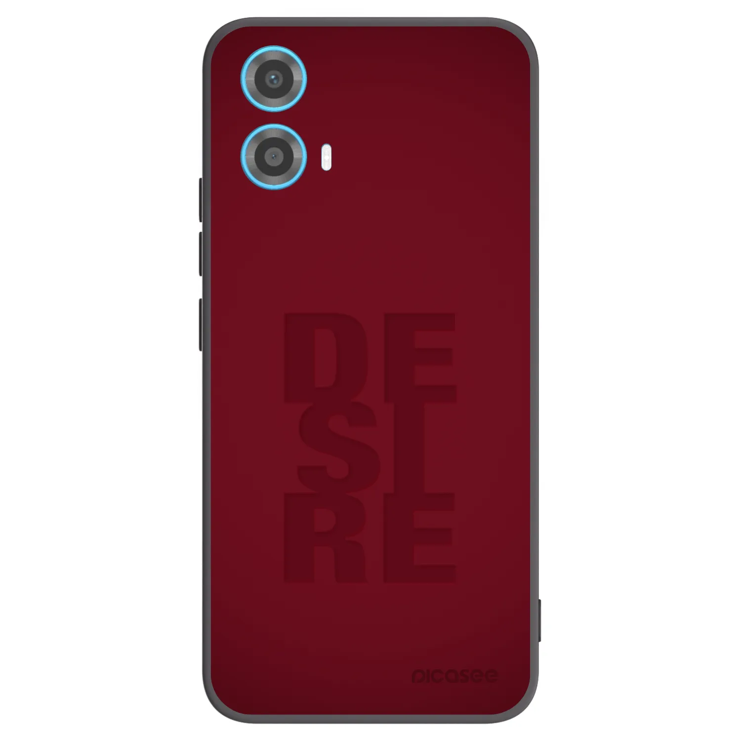 Picasee silikonowe czarne etui na Motorola Moto G34 5G - Desire