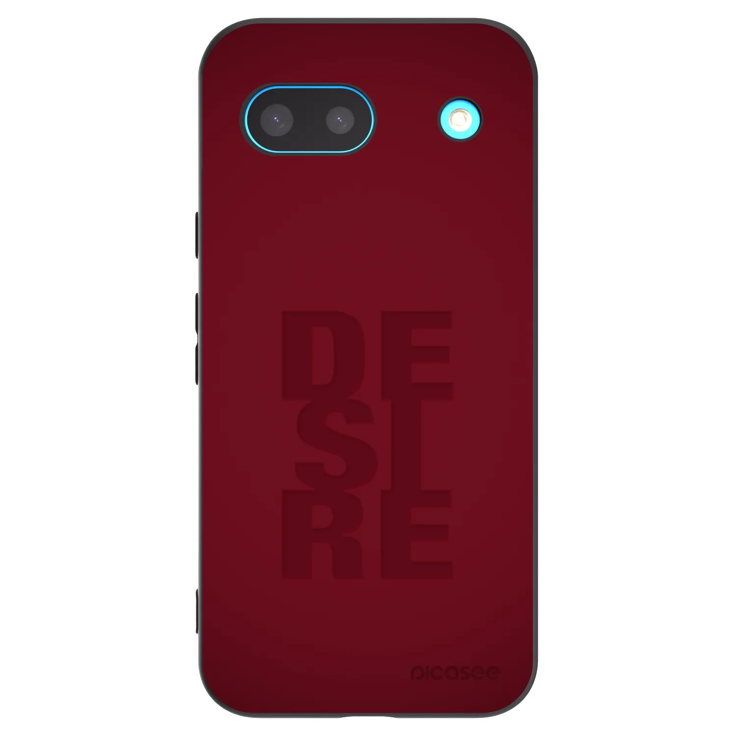 Picasee silikonowe czarne etui na Google Pixel 8a - Desire