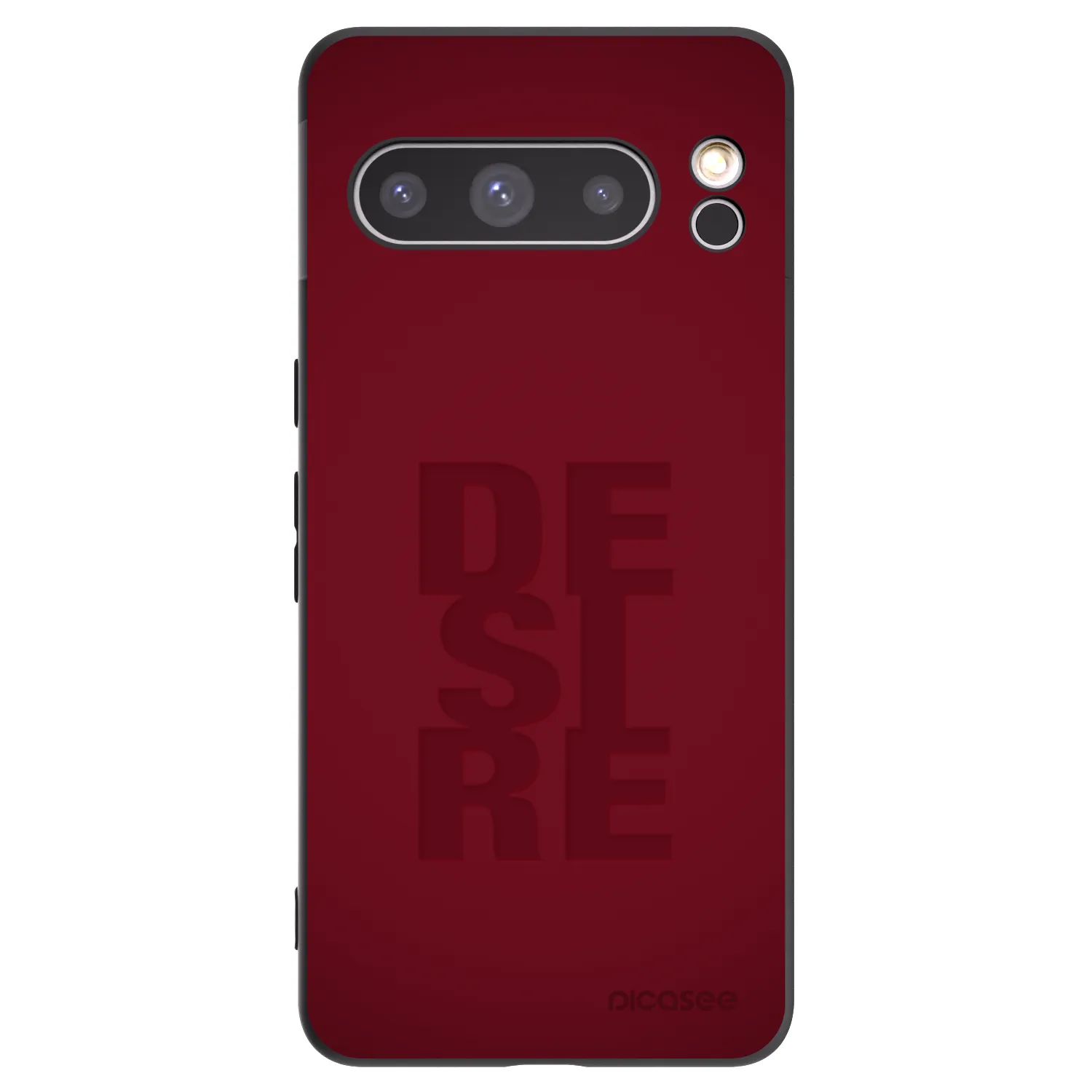Picasee silikonowe czarne etui na Google Pixel 8 Pro - Desire