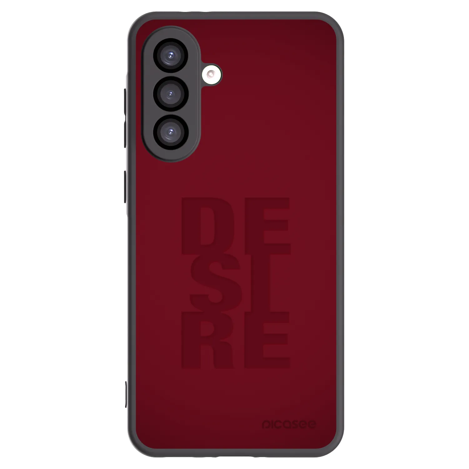 Picasee silikonowe czarne etui na Samsung Galaxy A26 5G A266B - Desire