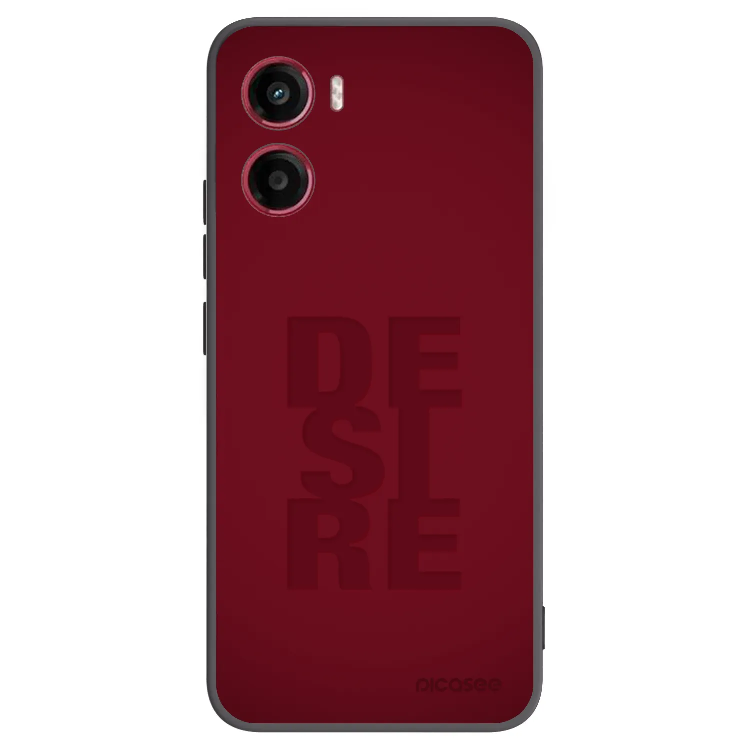 Picasee silikonowe czarne etui na Motorola Moto G05 - Desire